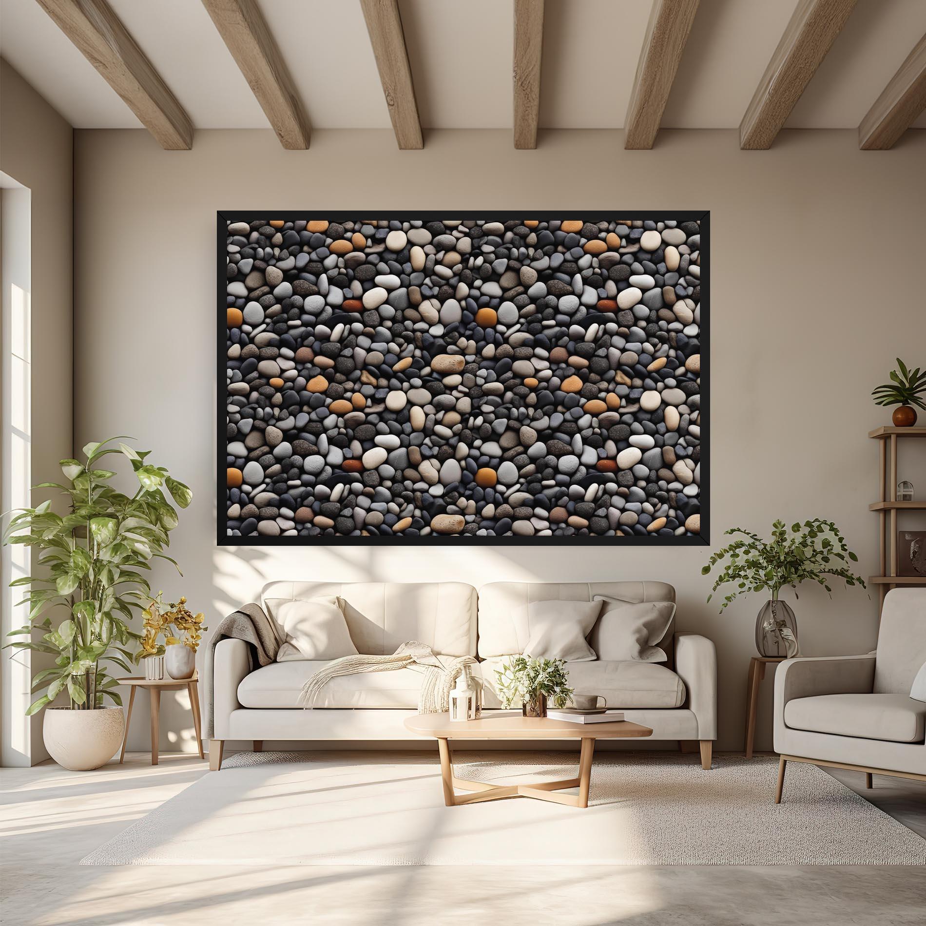 Vászonkép Sea Rocks Color mockup 6