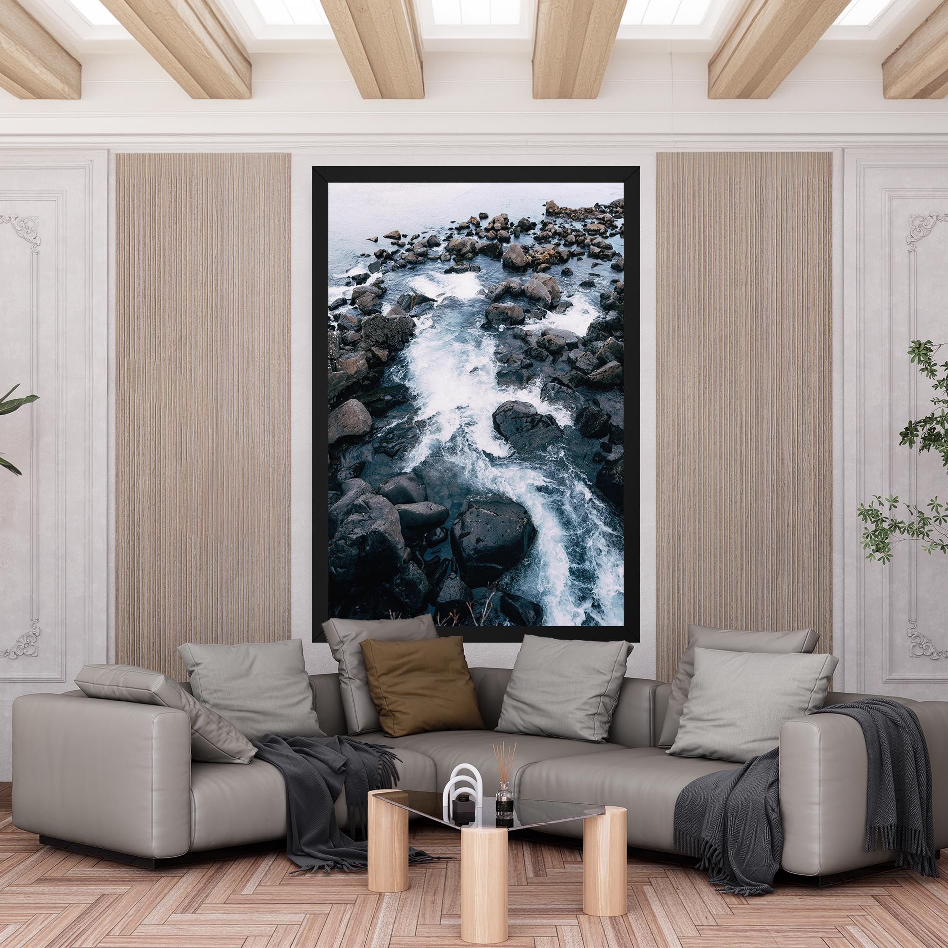 Mountain River Rock mockup 6