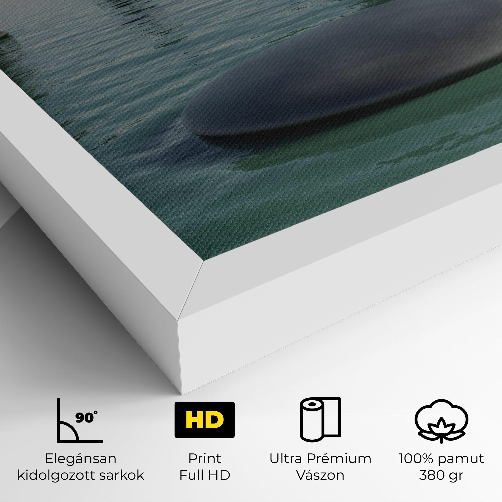 Vászonkép Zen Rock Pool mockup 4