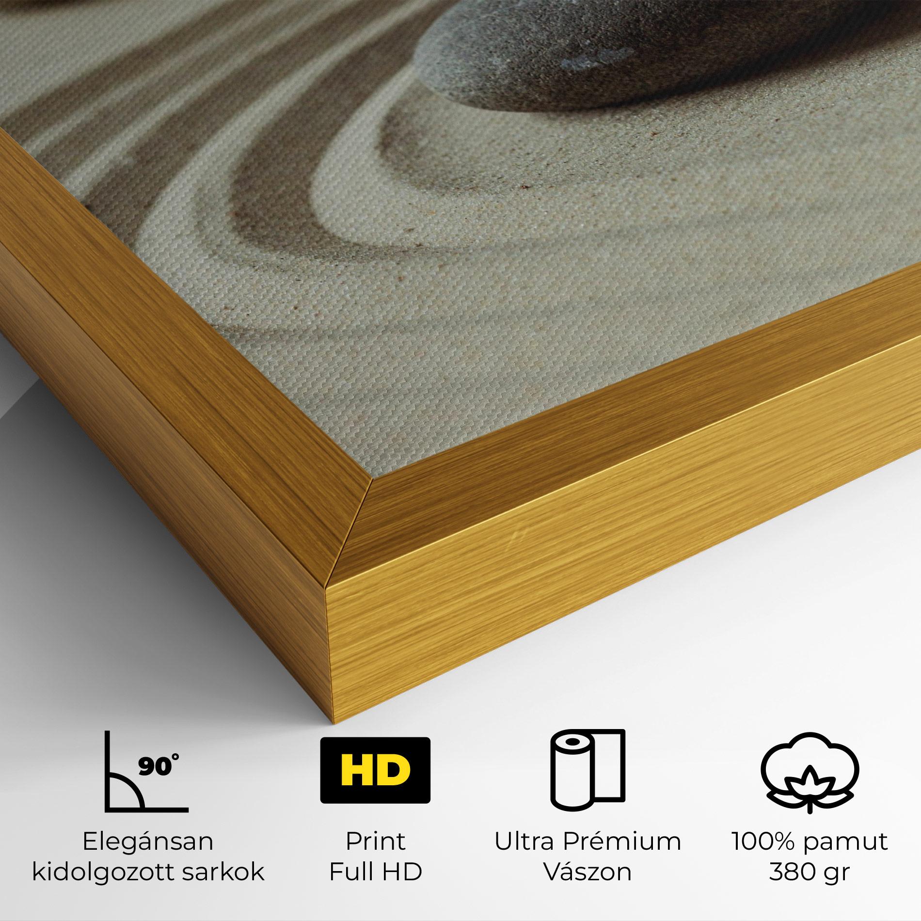 Vászonkép Cream Sand Stones mockup 4