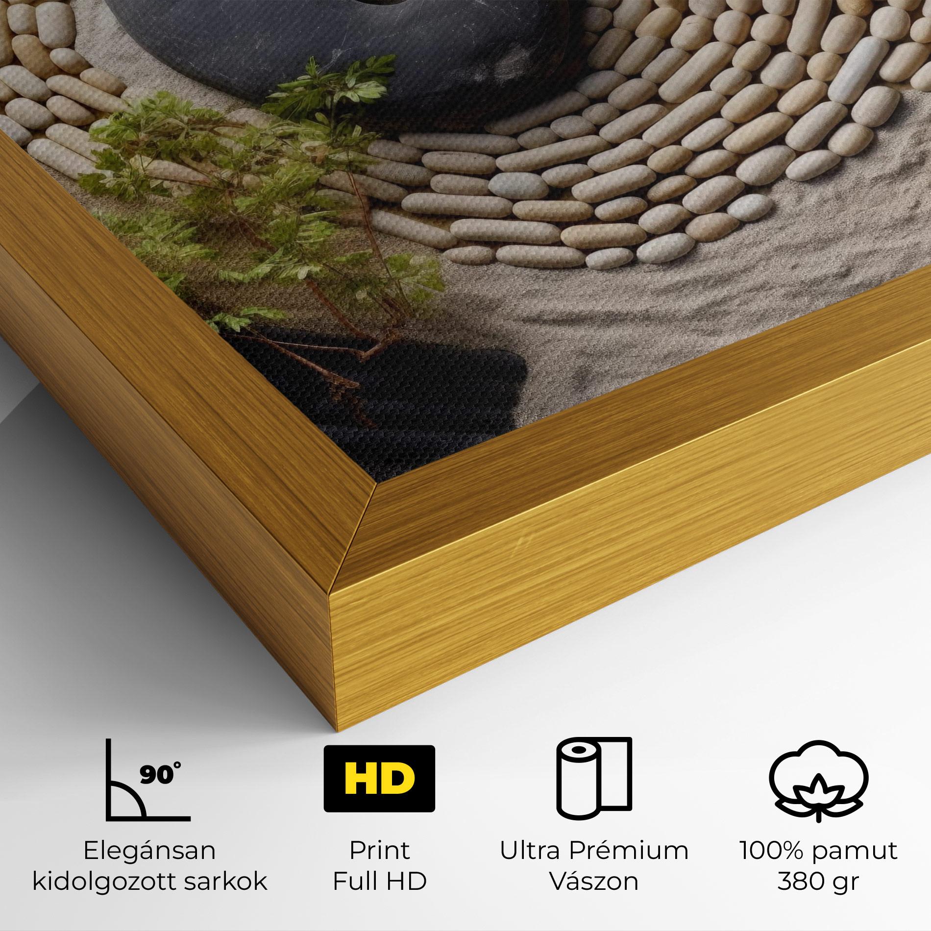 Vászonkép Zen Garden mockup 4