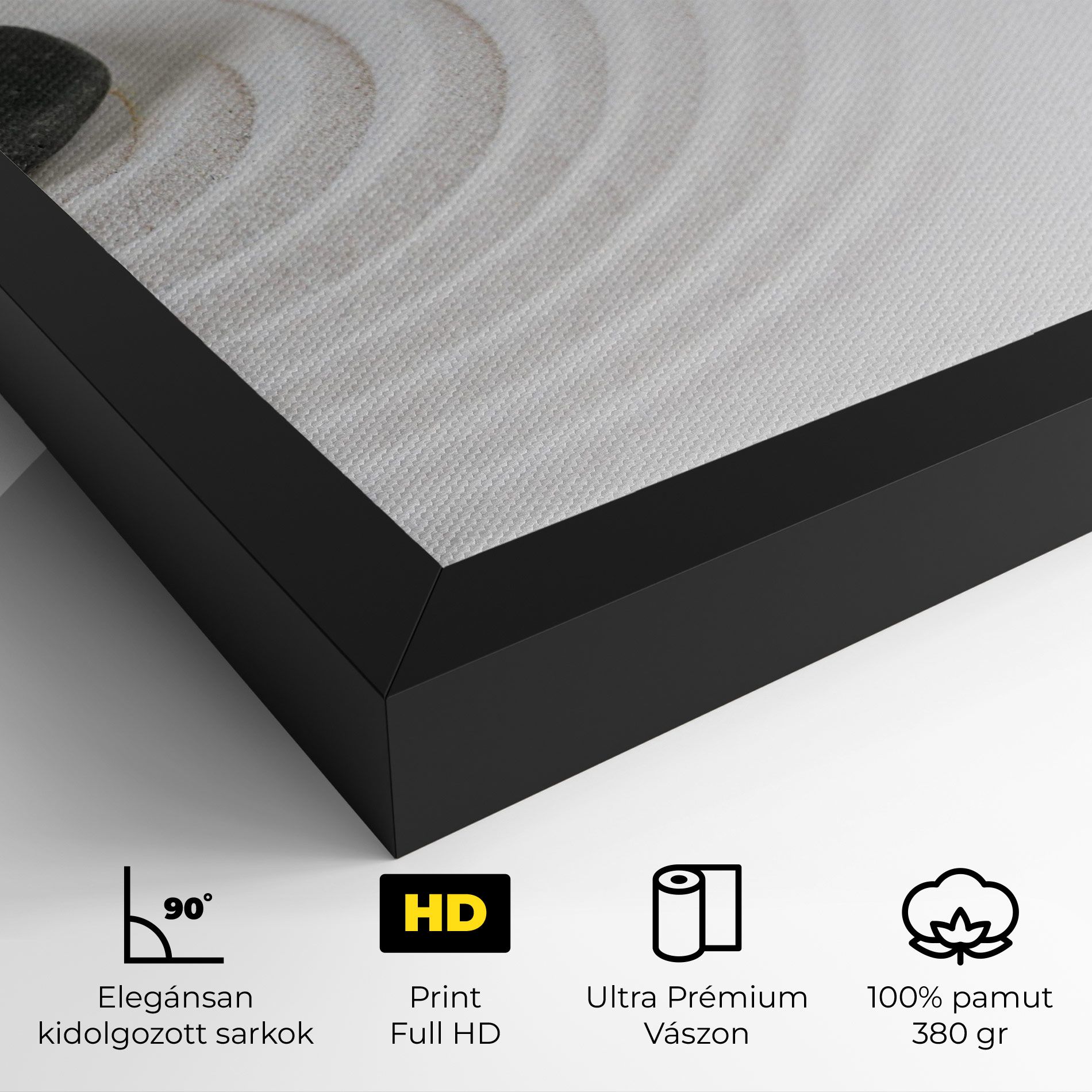 Black Stones Sand mockup 4