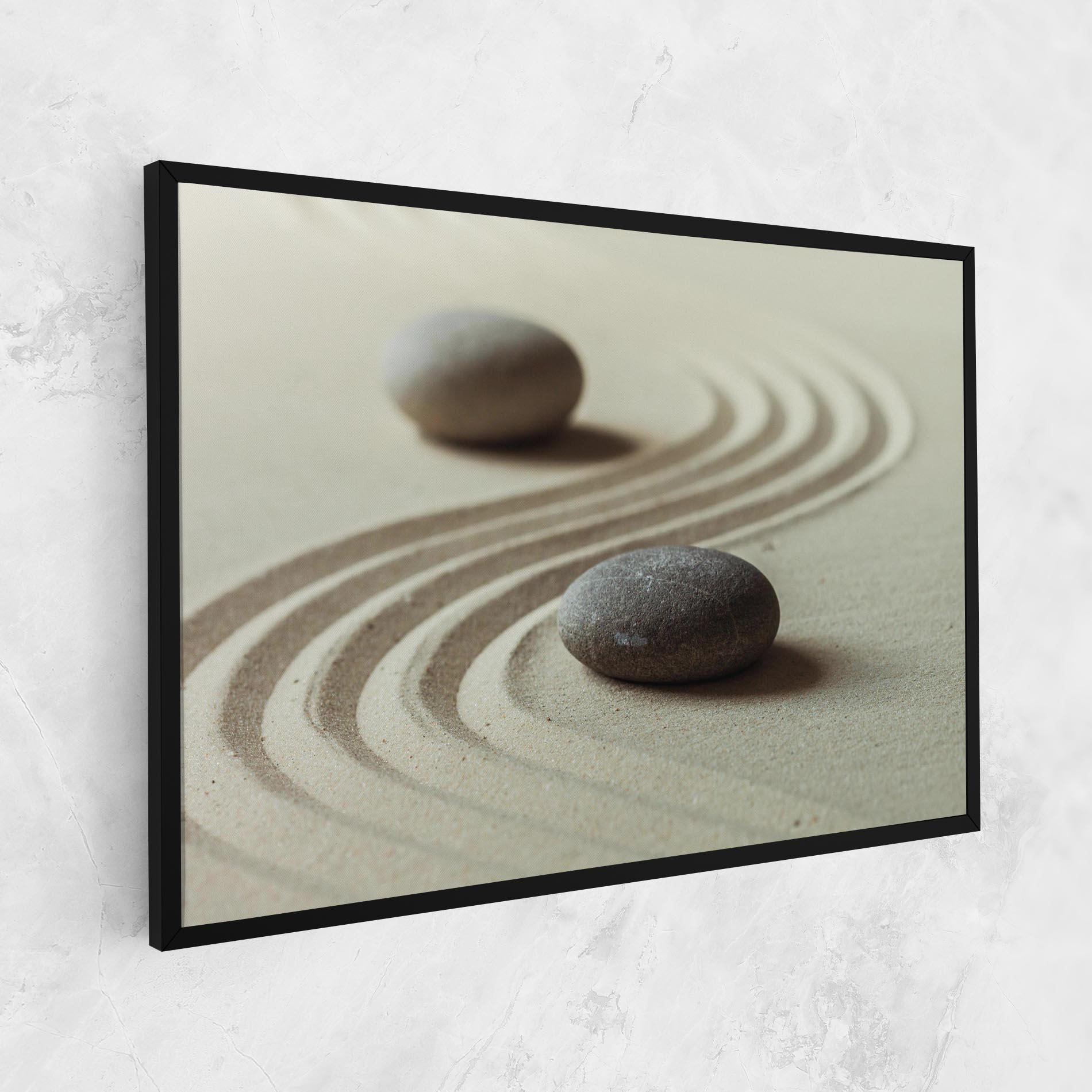 Vászonkép Cream Sand Stones mockup 1