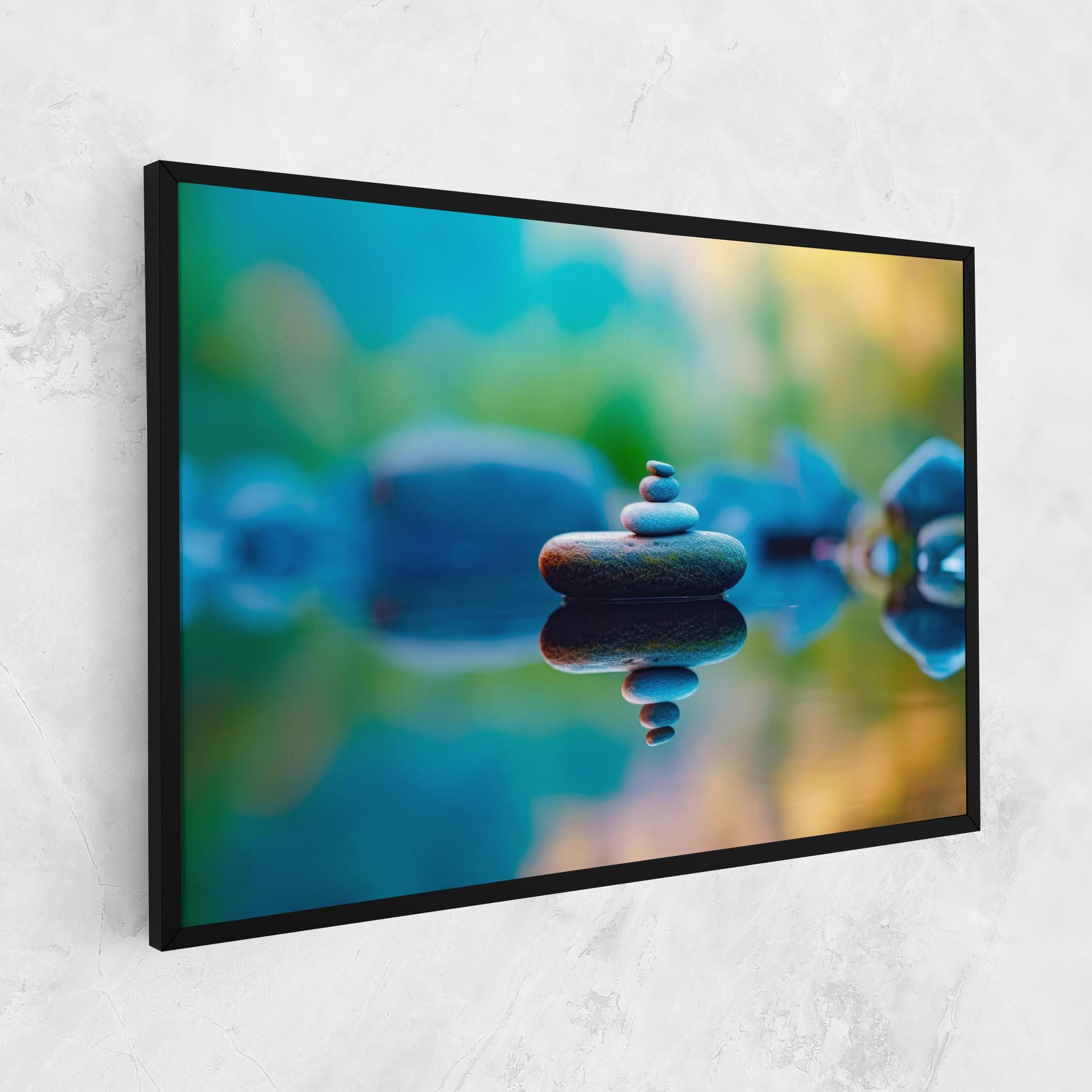 Vászonkép Pile Rocks mockup 1