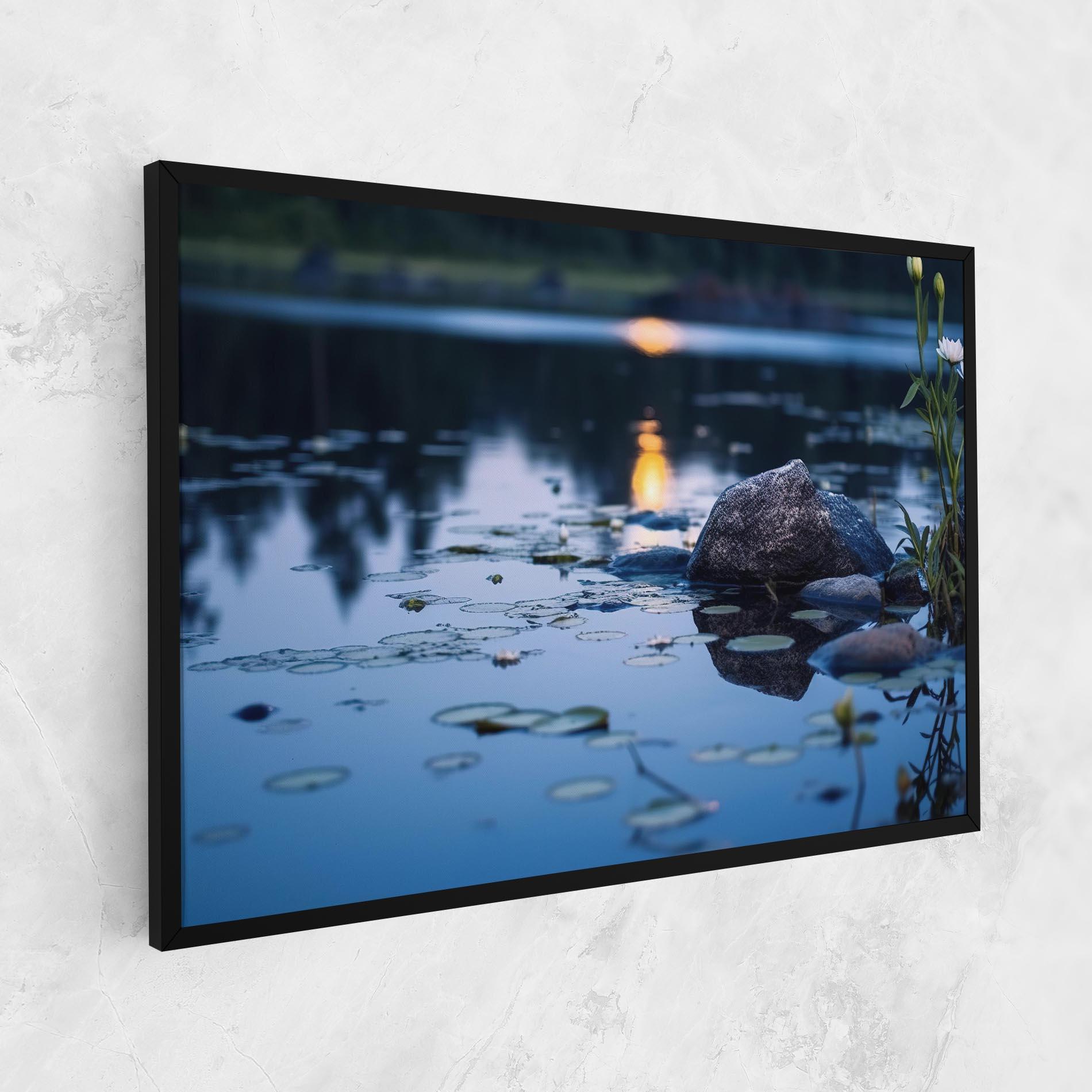 Vászonkép Water Stones mockup 1