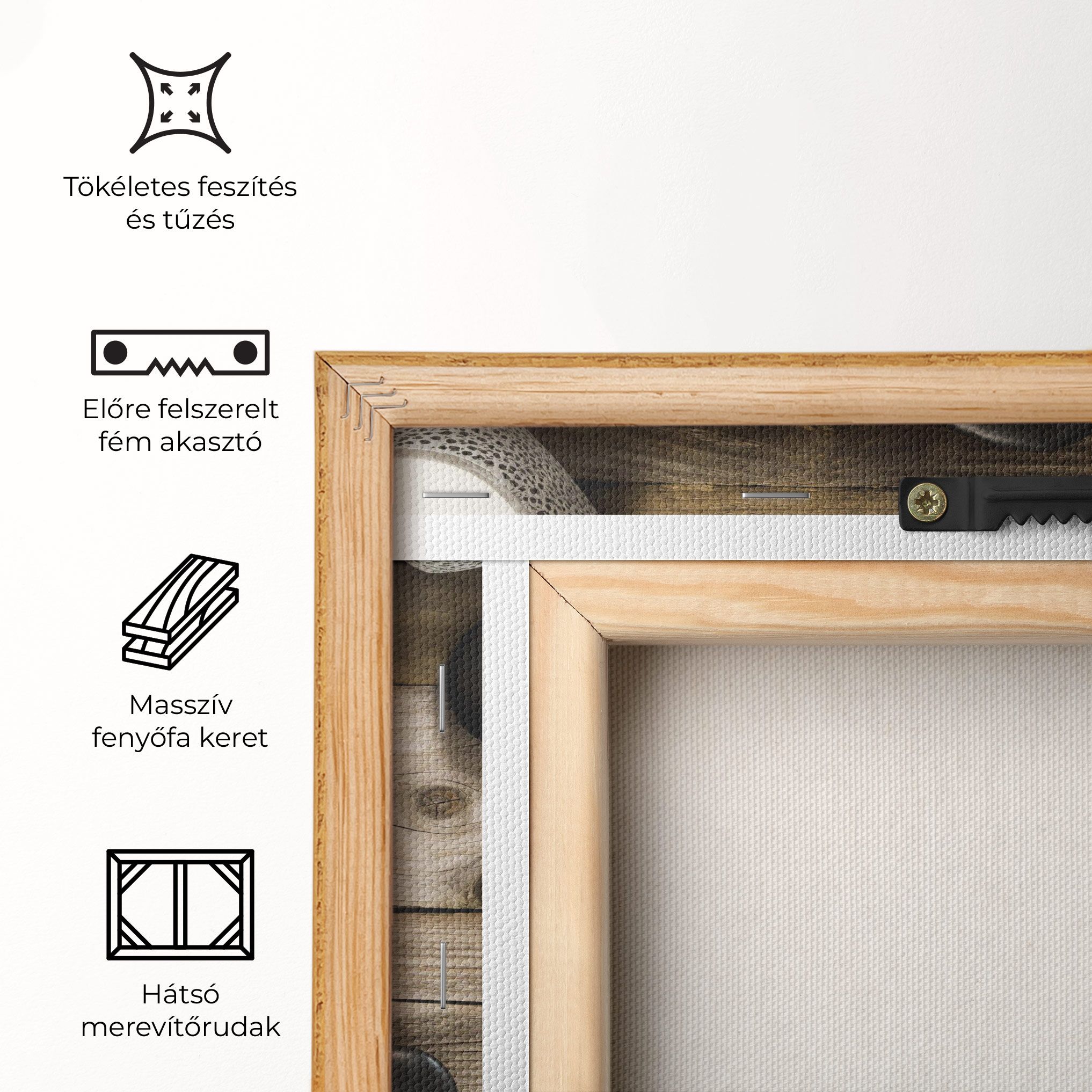 Cotton Flowers Stones mockup 5