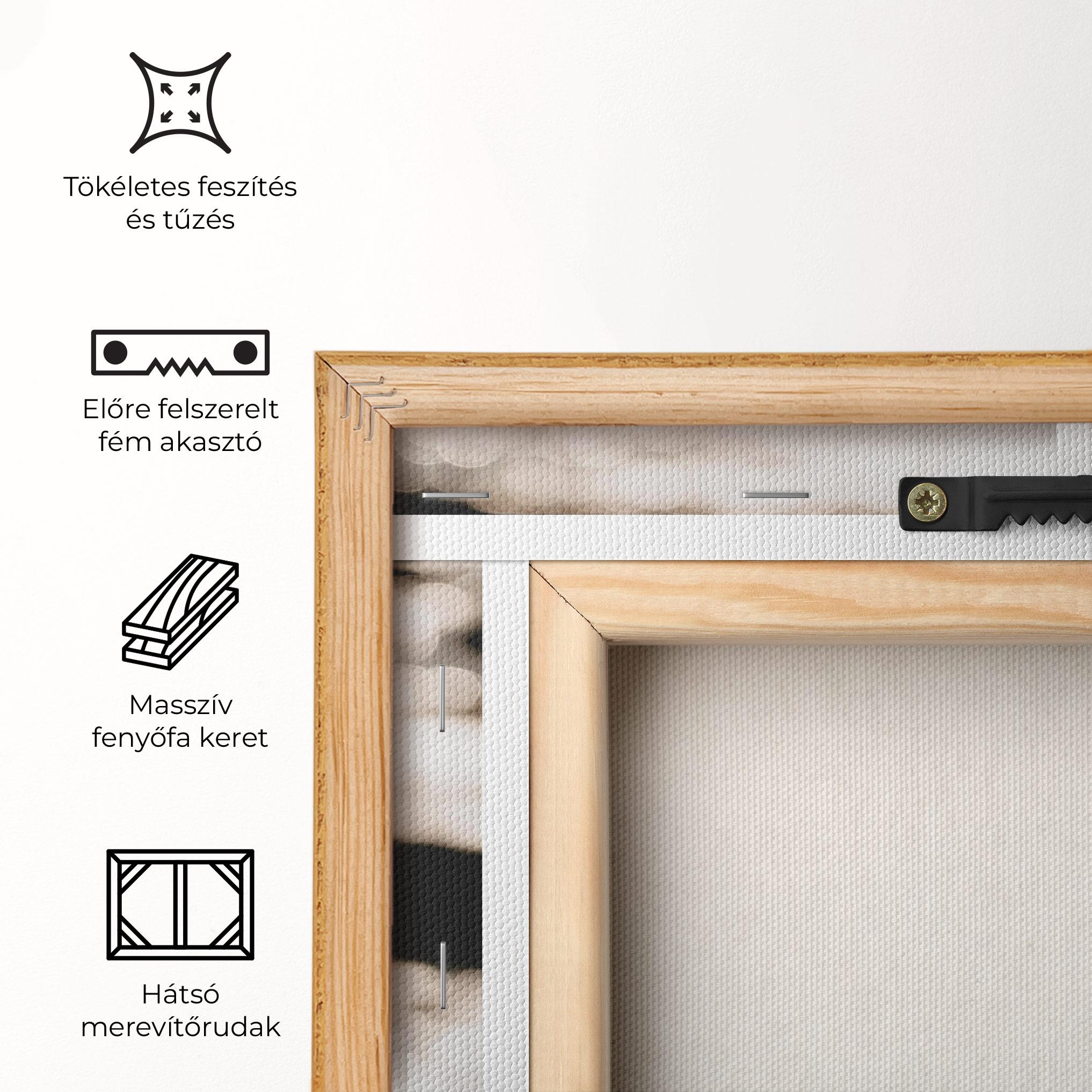 Vászonkép Pyramid Stones mockup 5