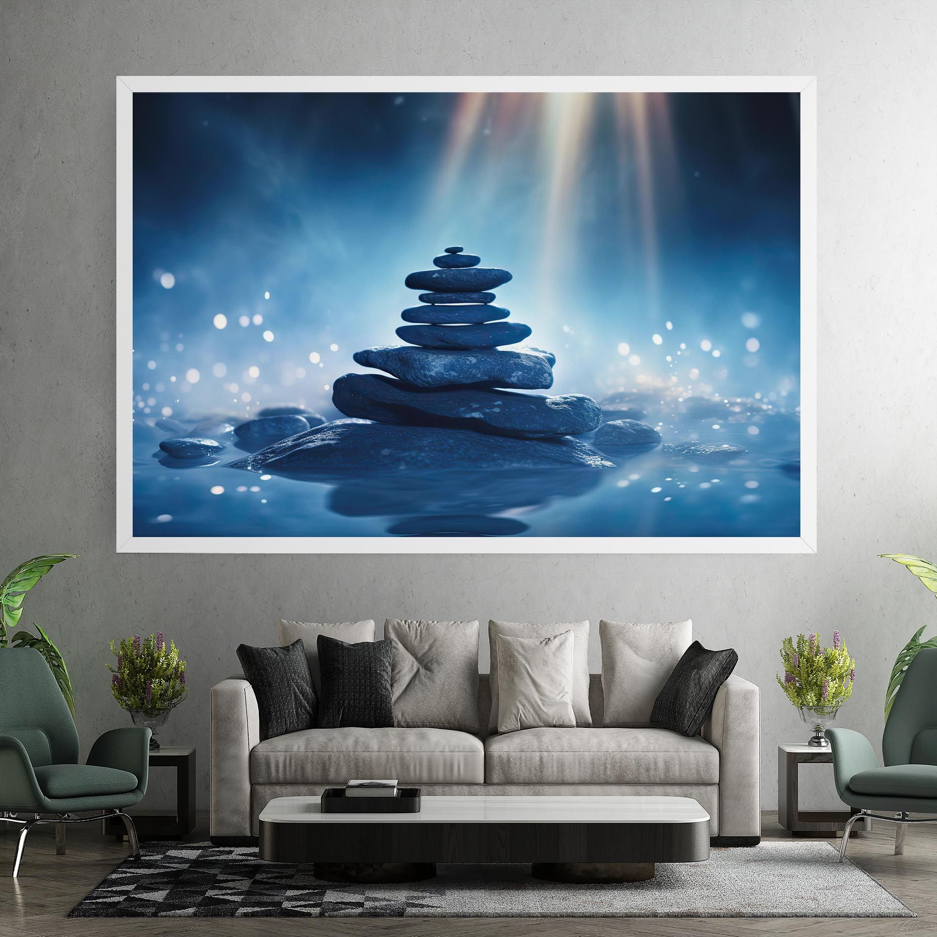 Blue Light Stone mockup 7