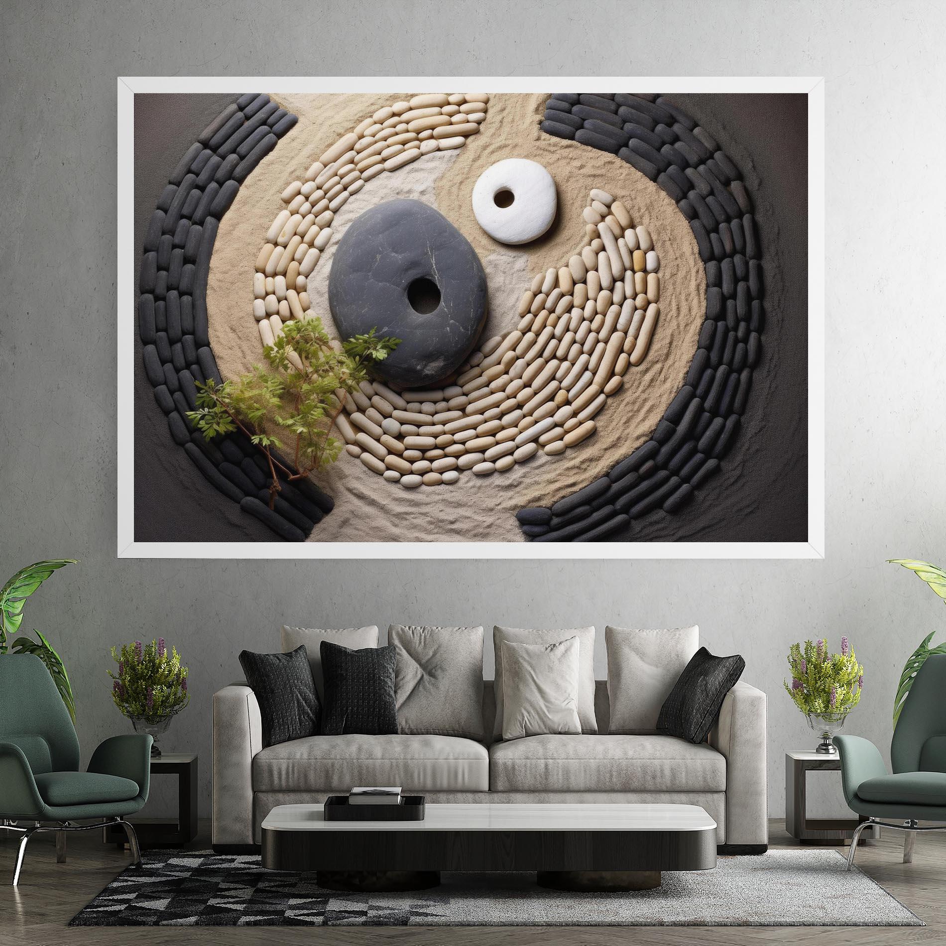 Vászonkép Zen Garden mockup 7