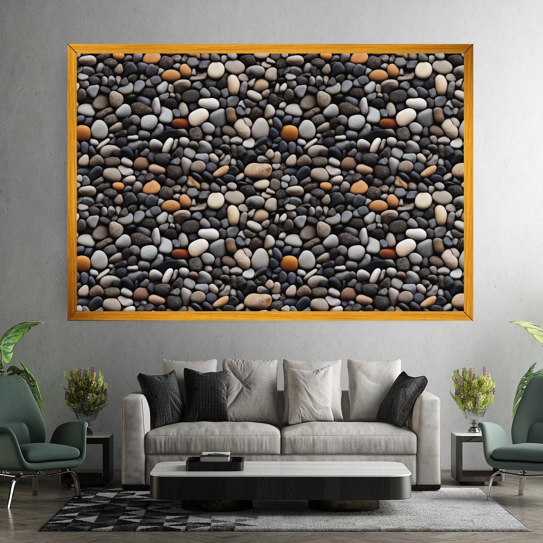 Vászonkép Sea Rocks Color mockup 7
