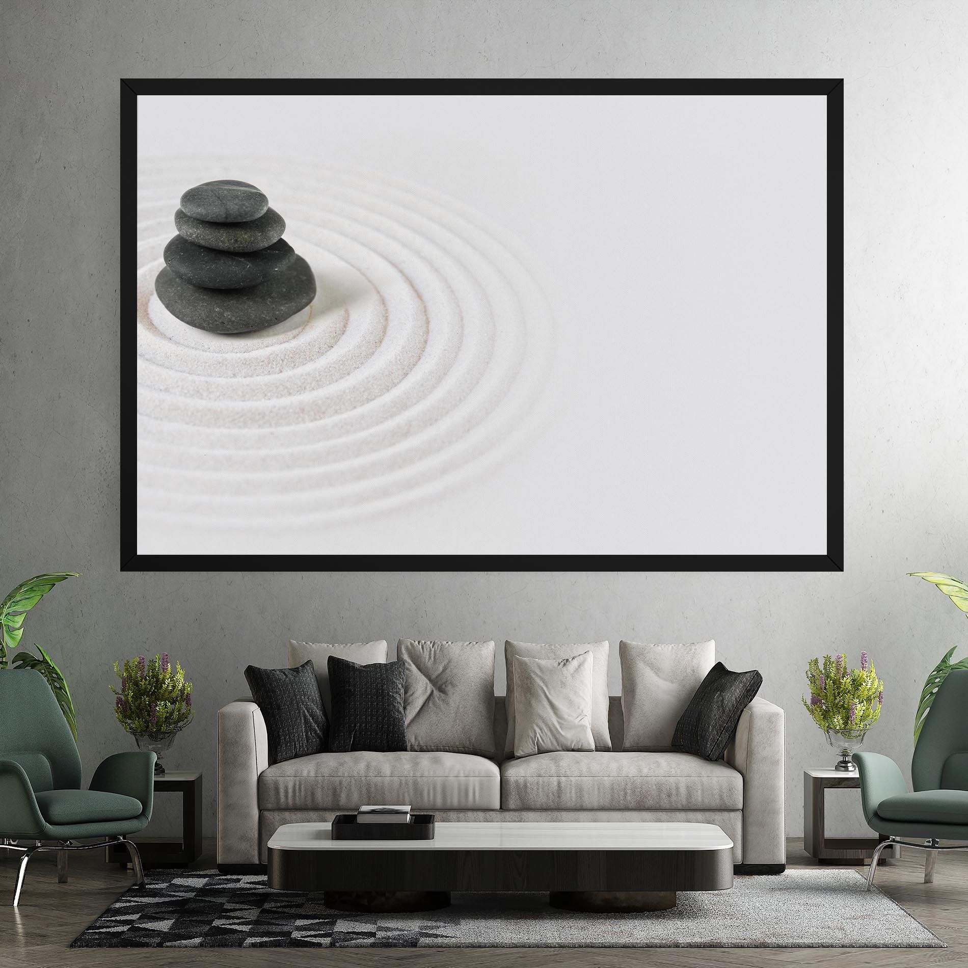 Black Stones Sand mockup 7