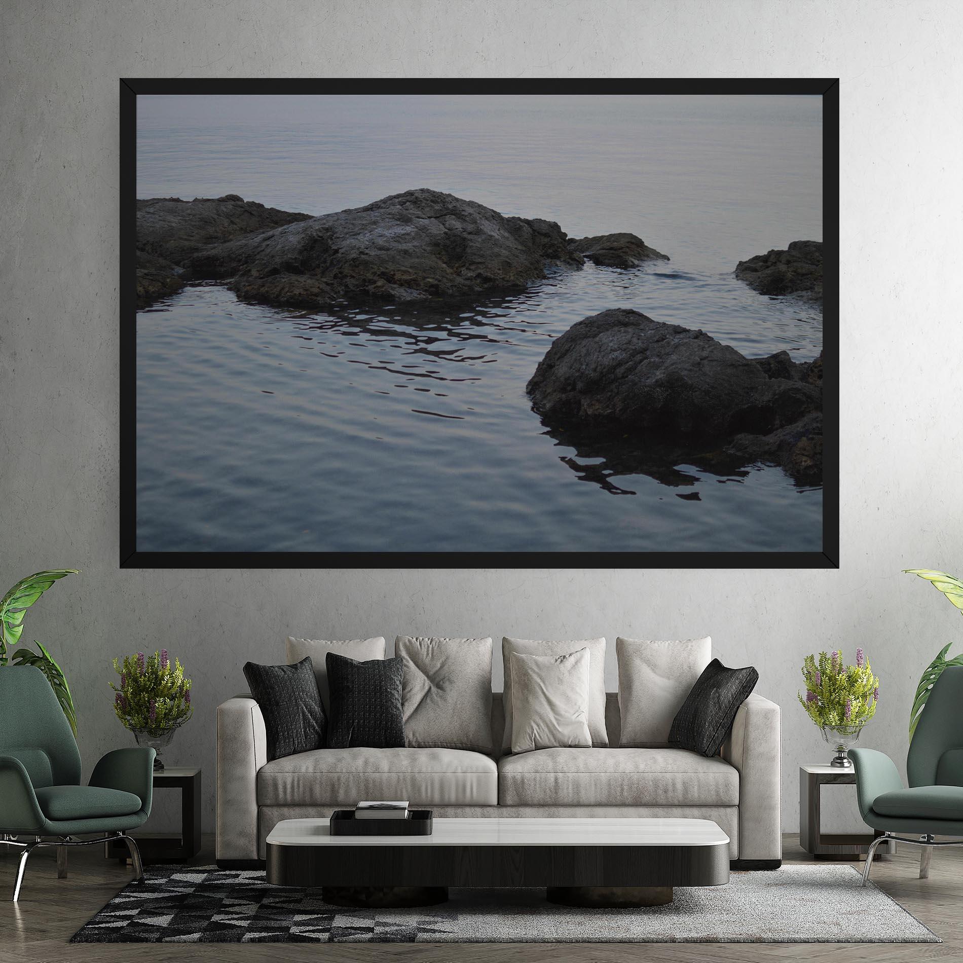 Vászonkép Calm Water Stones mockup 7