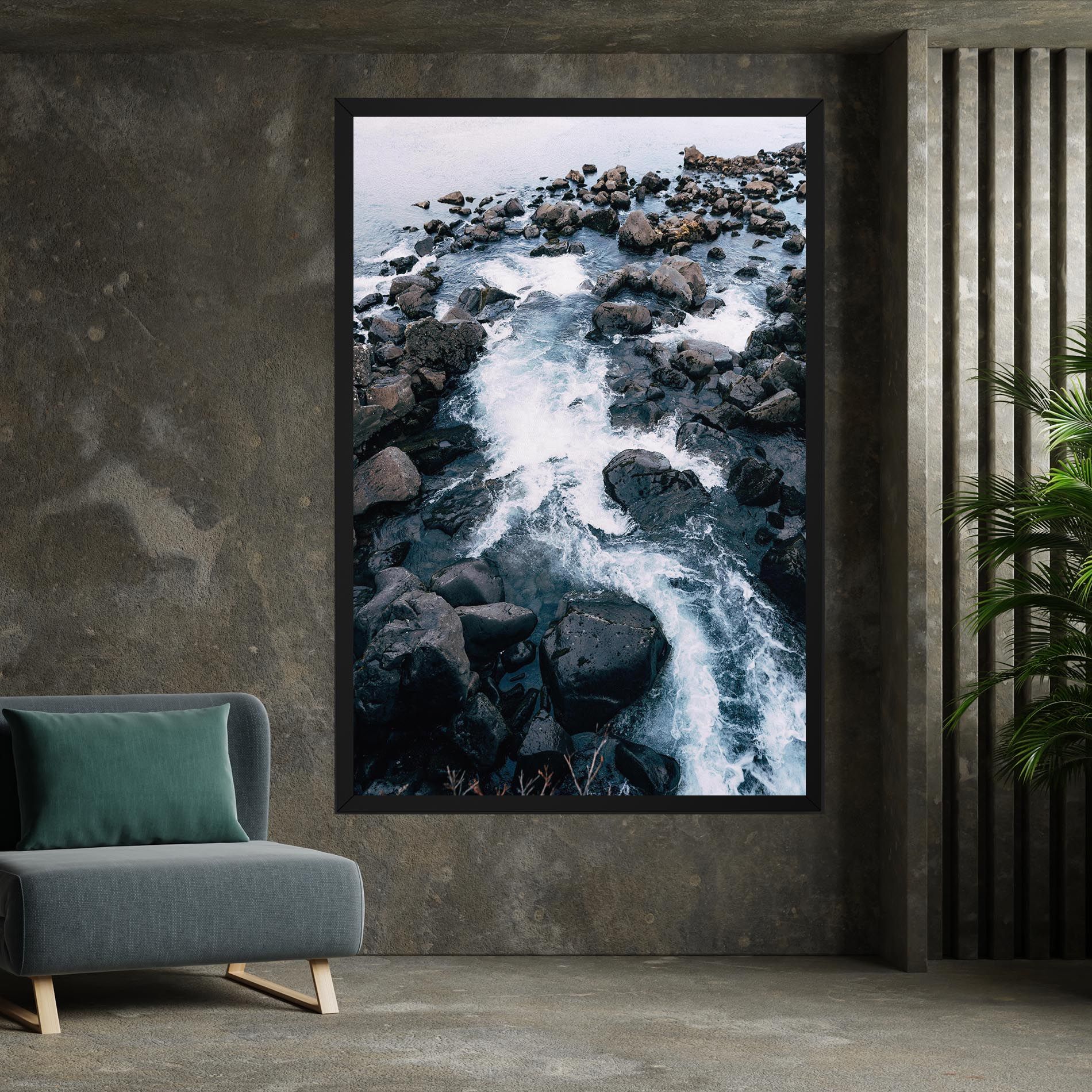 Mountain River Rock mockup 7