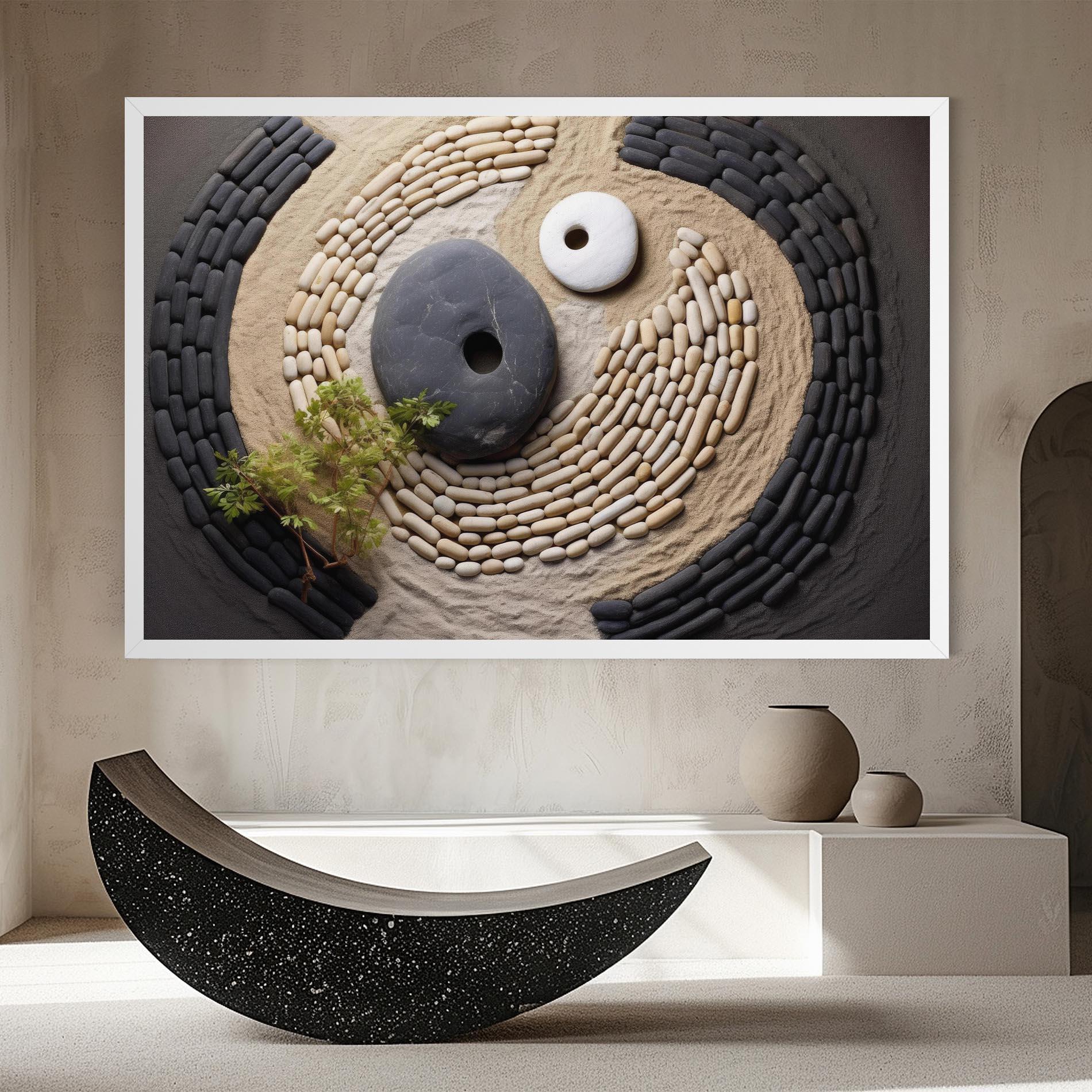 Vászonkép Zen Garden mockup 8