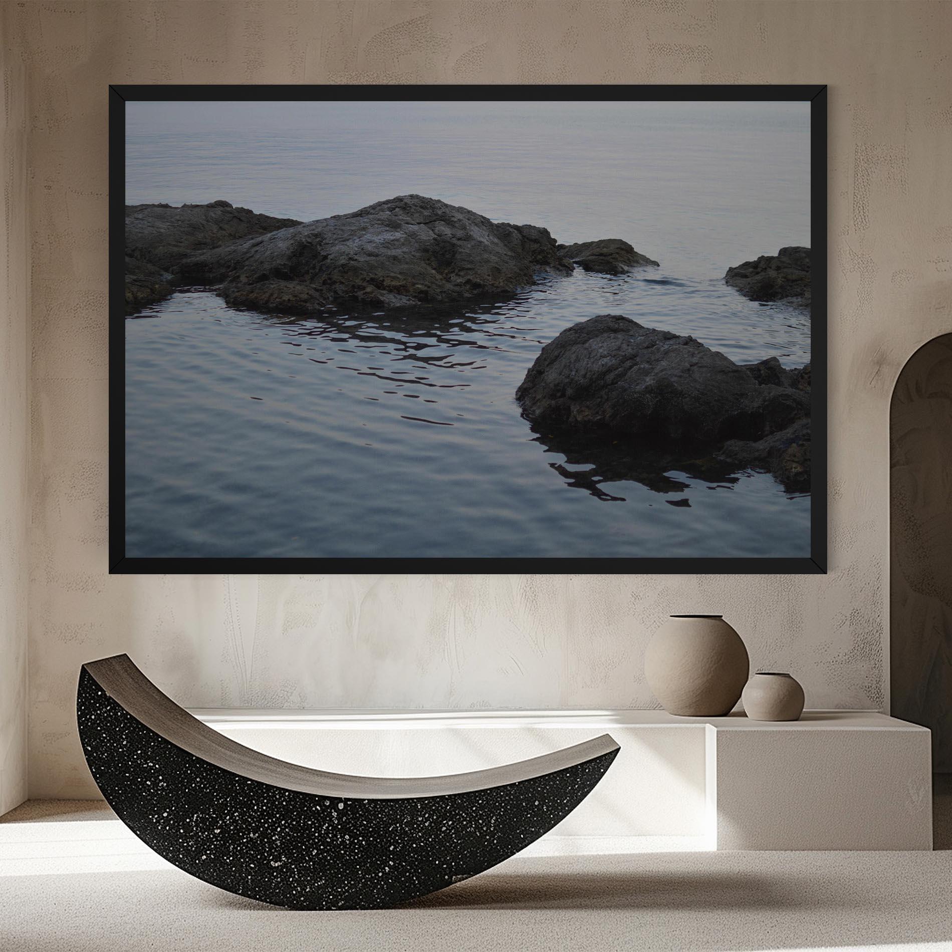 Vászonkép Calm Water Stones mockup 8