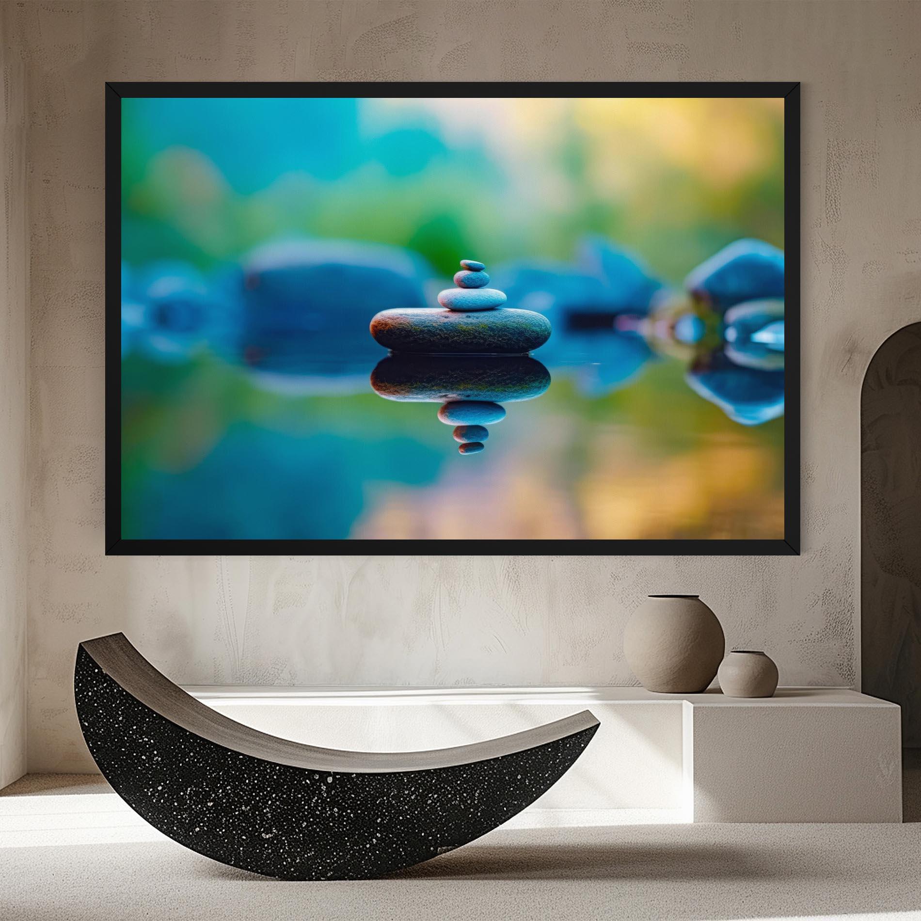 Vászonkép Pile Rocks mockup 8