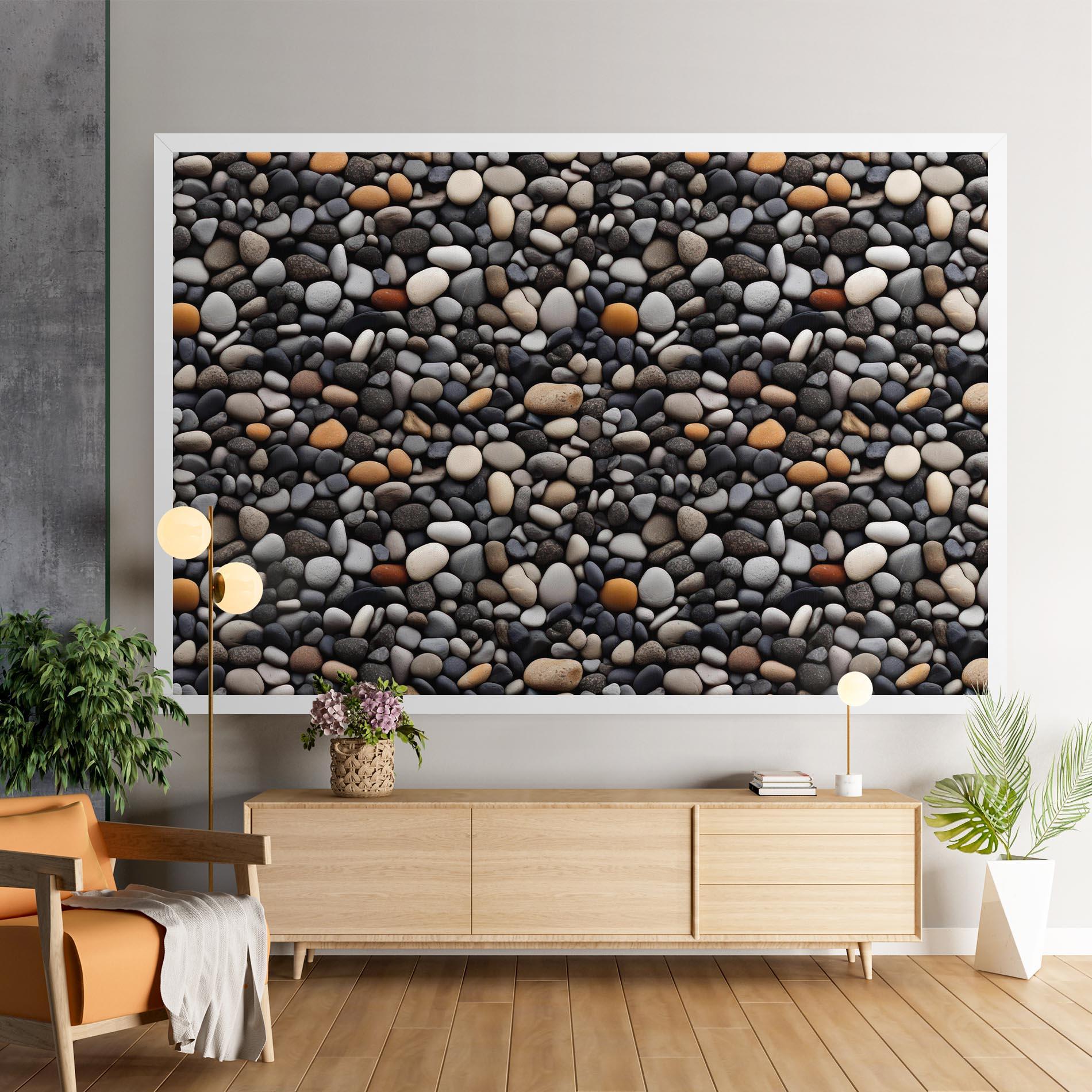 Vászonkép Sea Rocks Color mockup 9