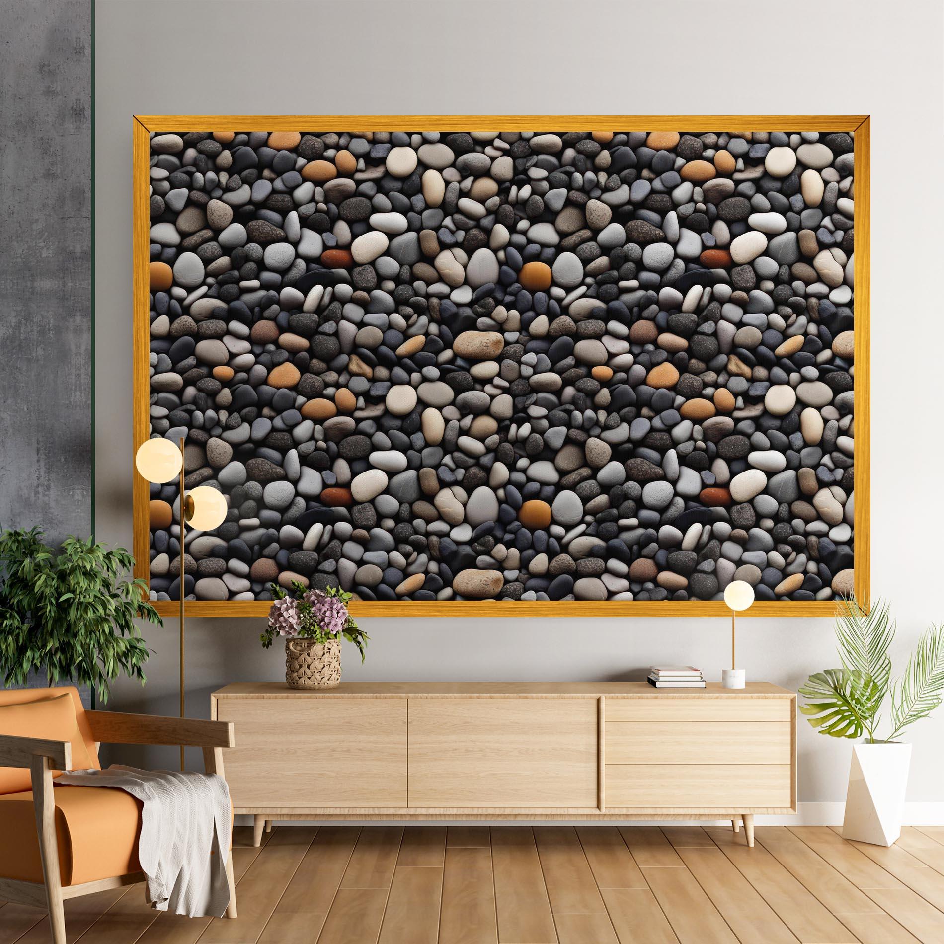 Vászonkép Sea Rocks Color mockup 9