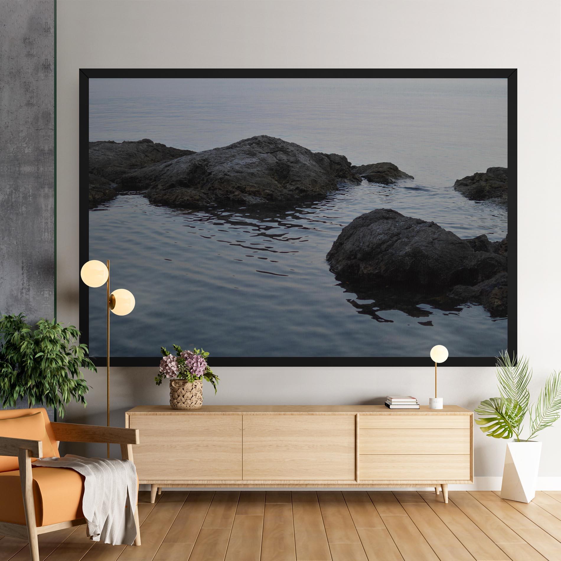 Vászonkép Calm Water Stones mockup 9