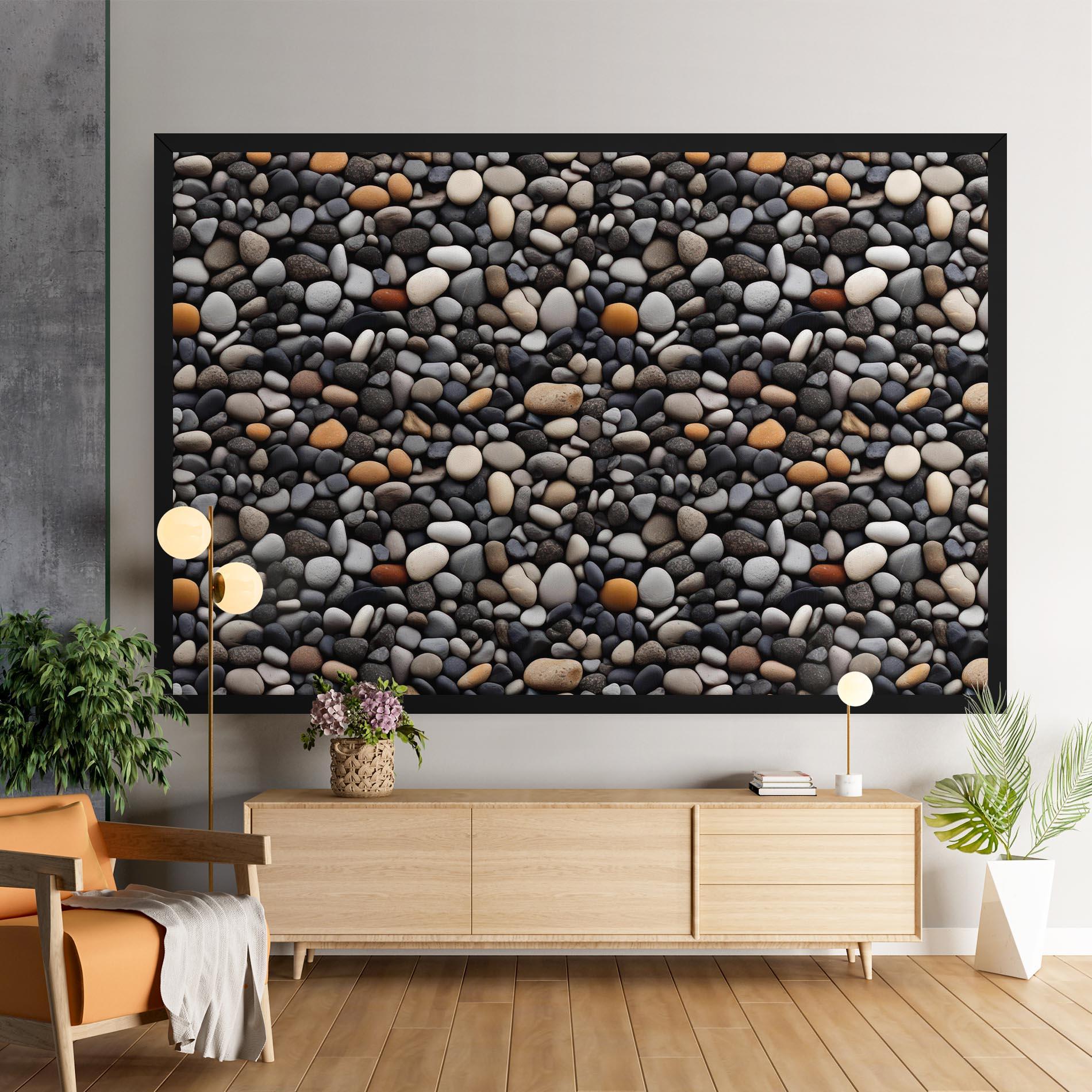 Vászonkép Sea Rocks Color mockup 9