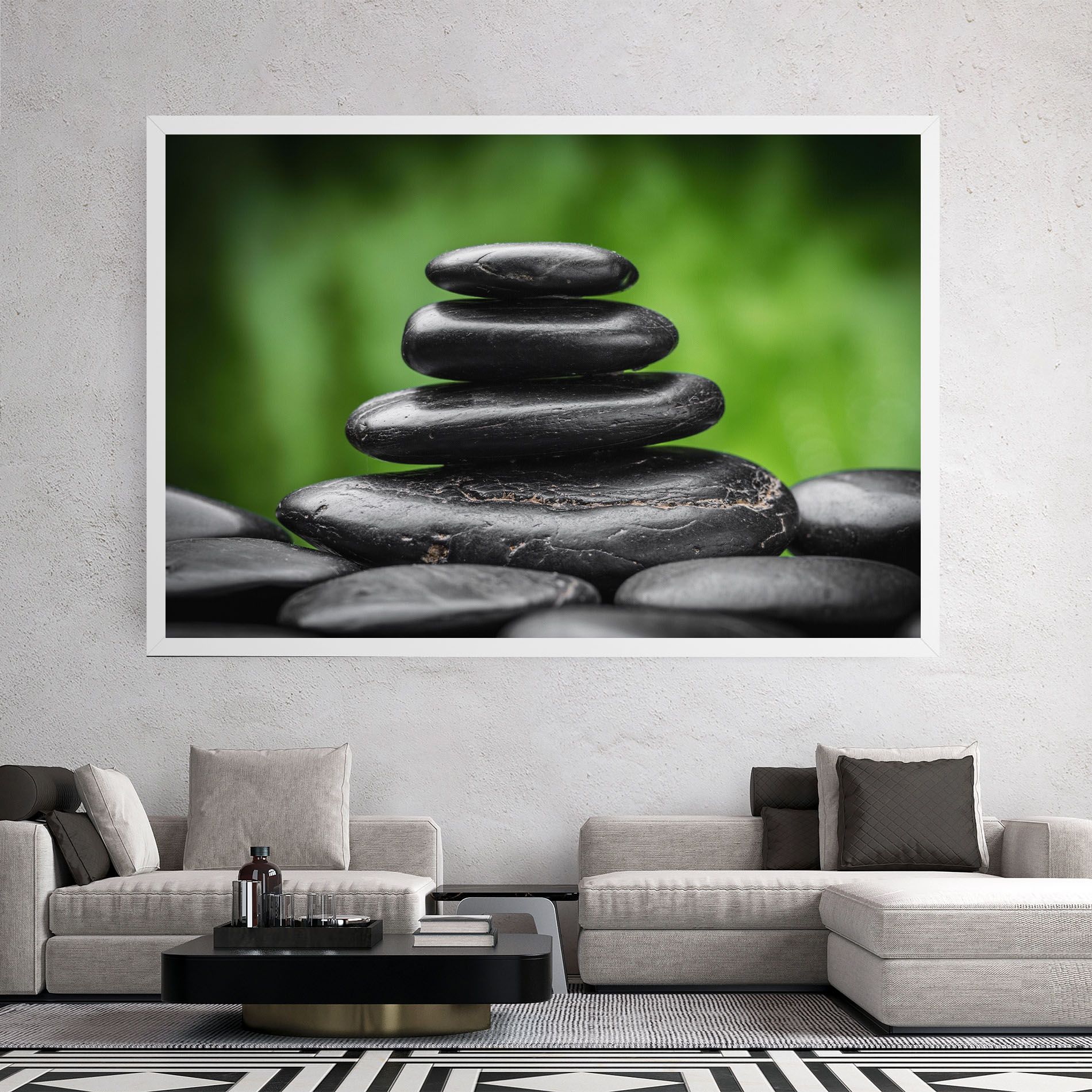 Black Stone Meditation mockup 2