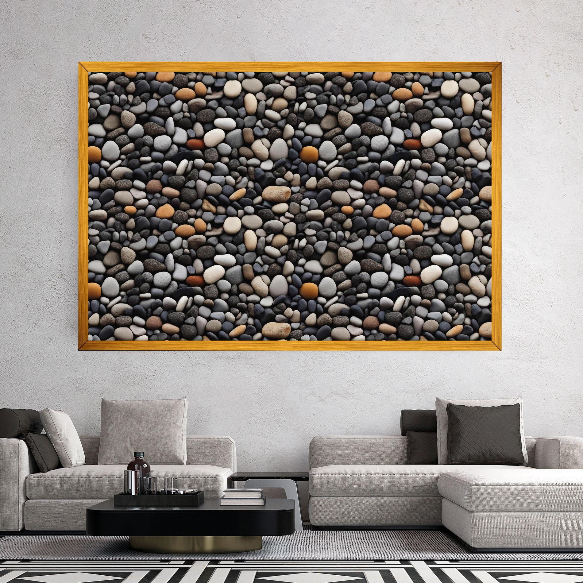 Vászonkép Sea Rocks Color mockup 2