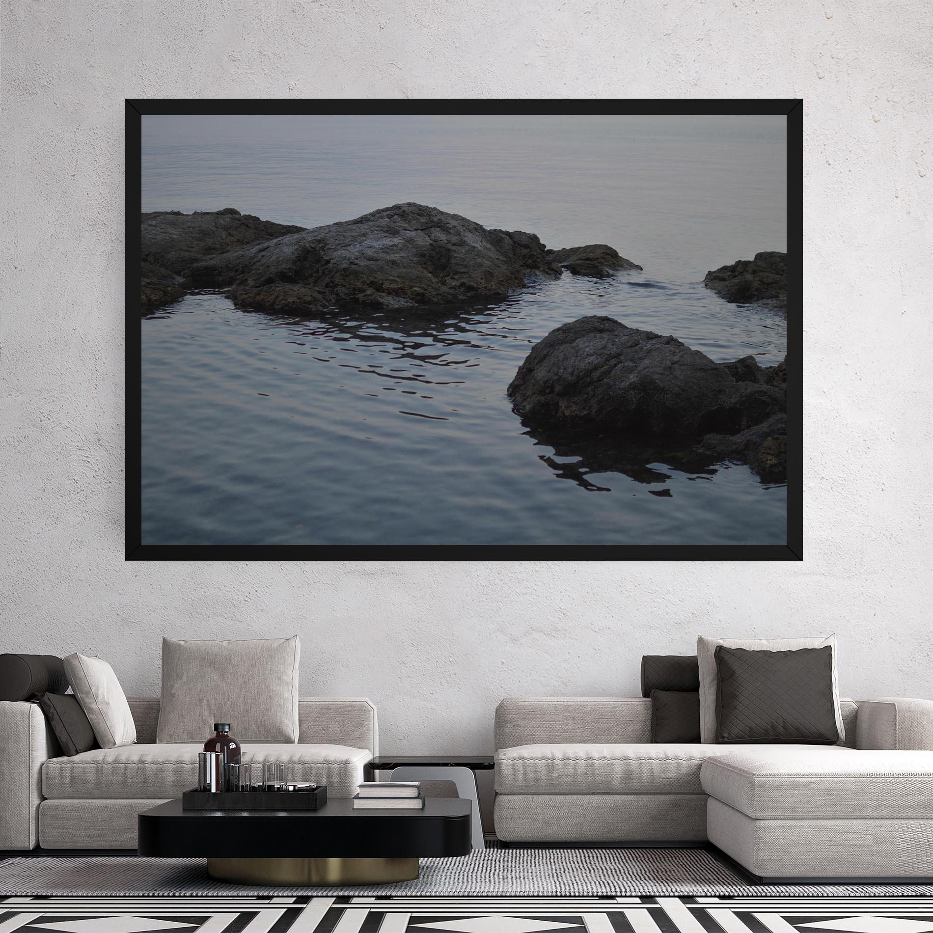 Vászonkép Calm Water Stones mockup 2