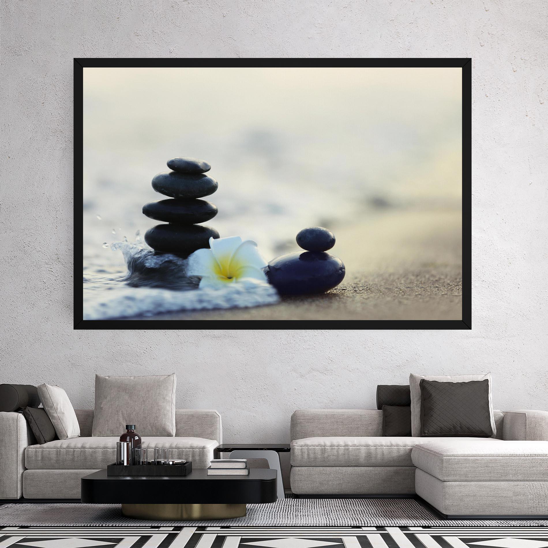 Vászonkép Flower Sea Flower mockup 2