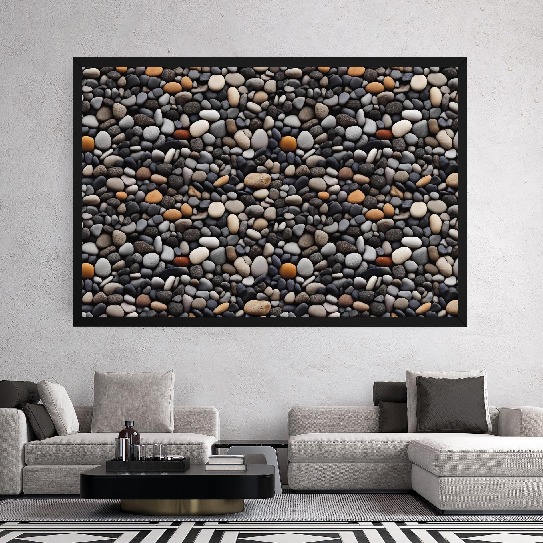 Vászonkép Sea Rocks Color mockup 2