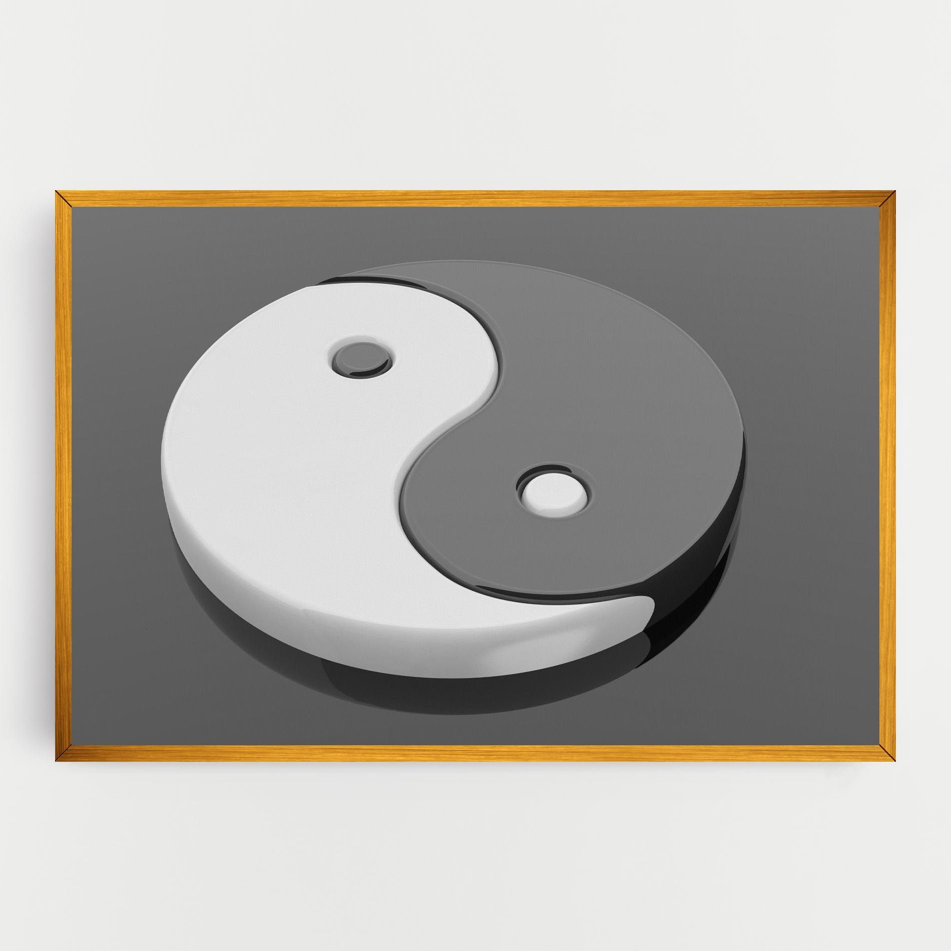 3d Yinyang mockup 0