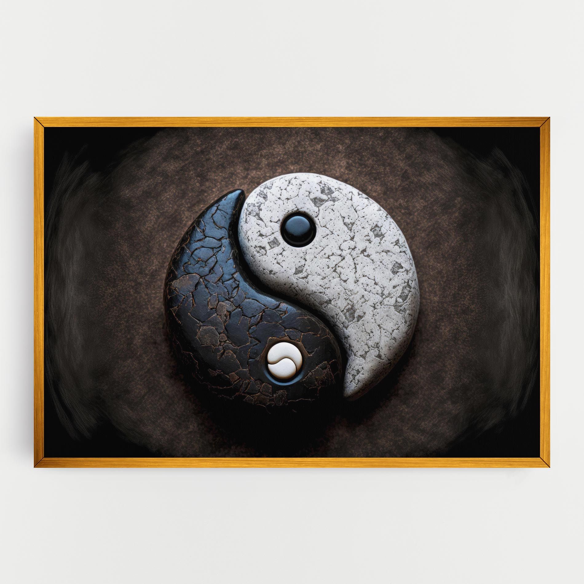 Black Stone Yinyang mockup 0