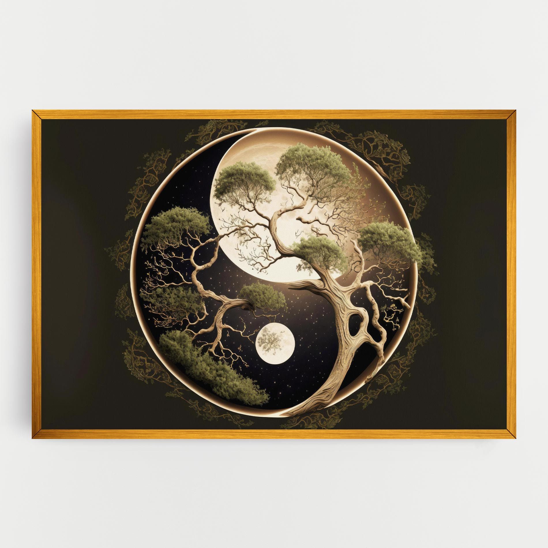 Green Tree Yinyang mockup 0