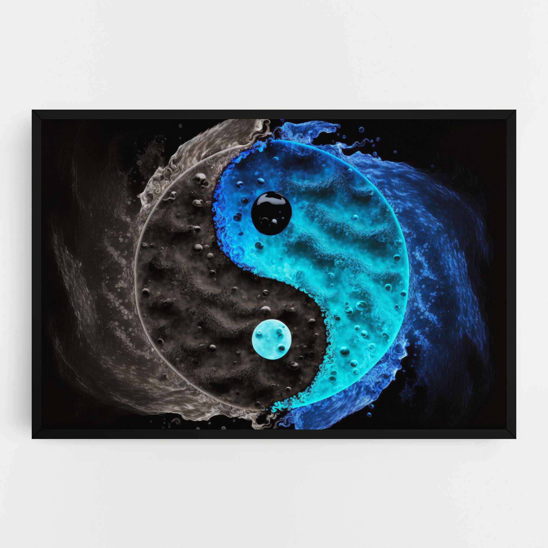 Blue Water Yinyang mockup 0
