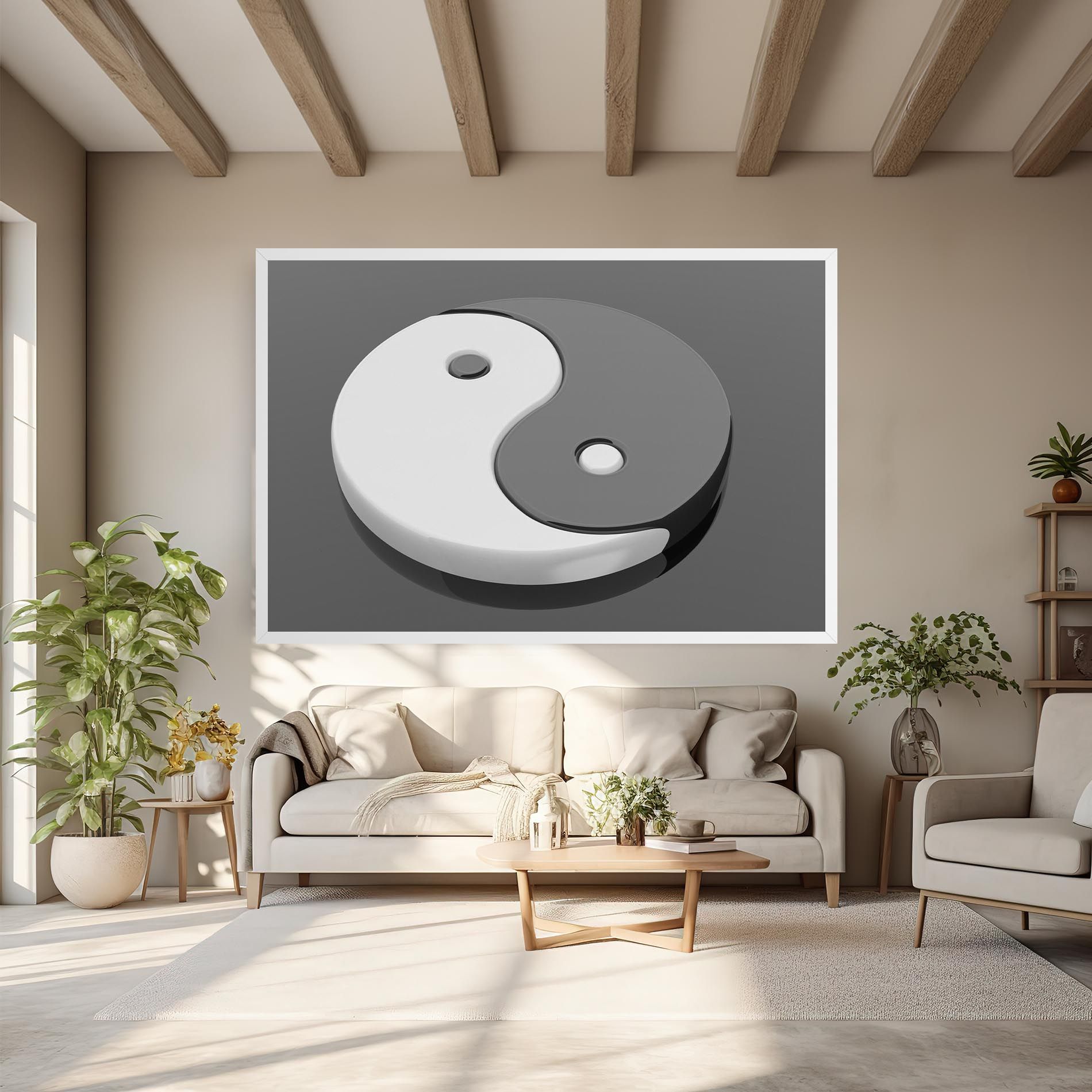 3d Yinyang mockup 6