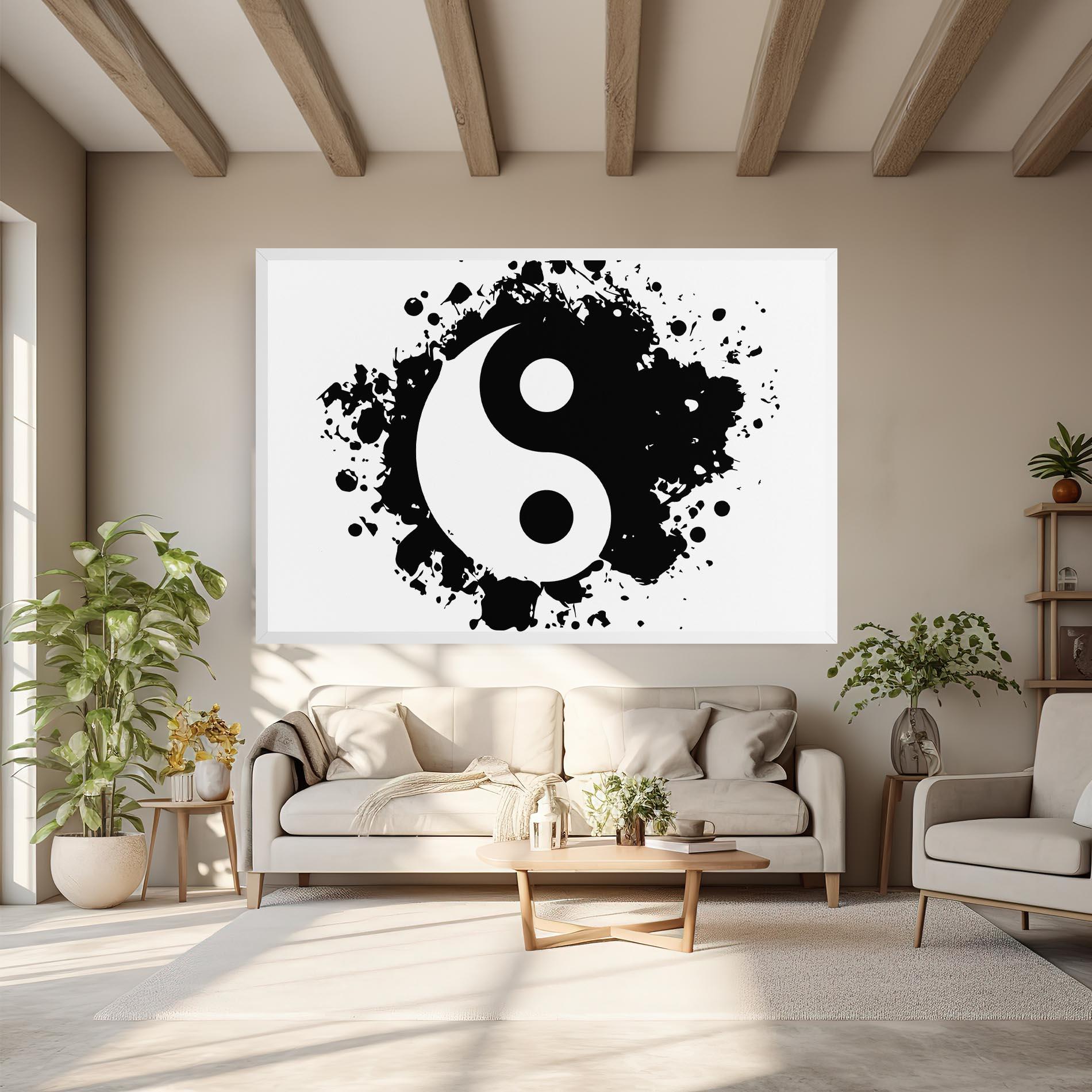 Vászonkép Yinyang Harmony mockup 6