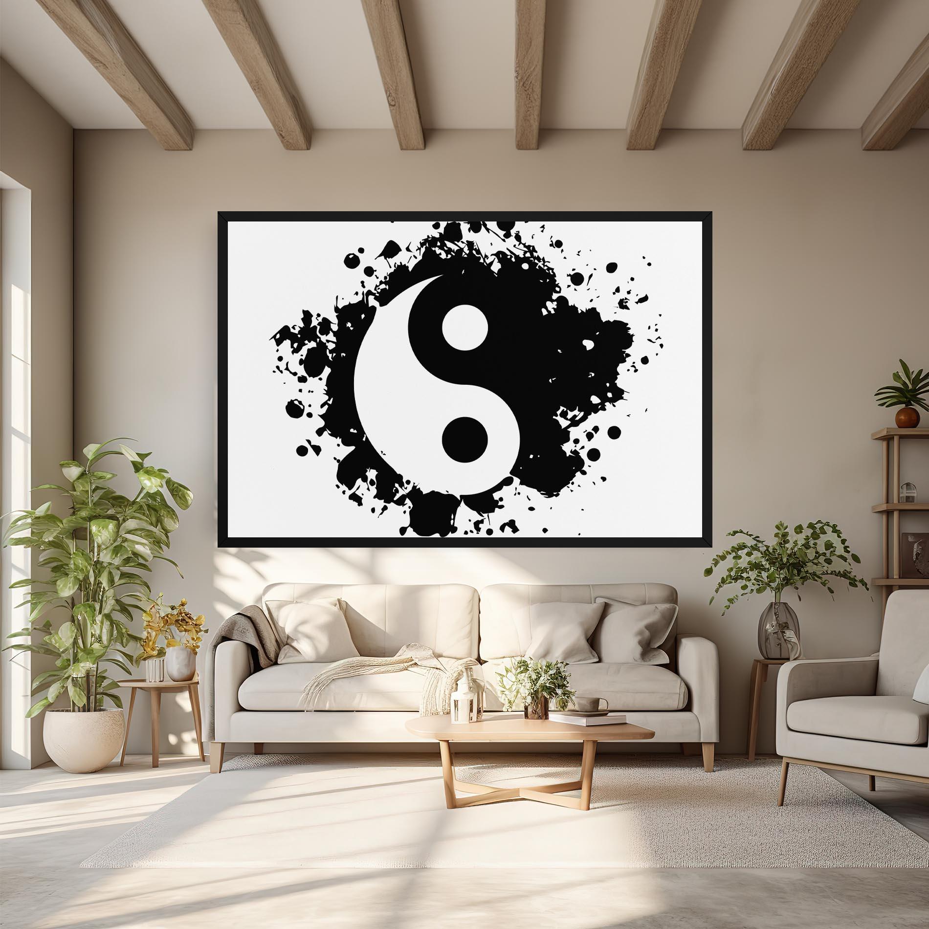 Vászonkép Yinyang Harmony mockup 6