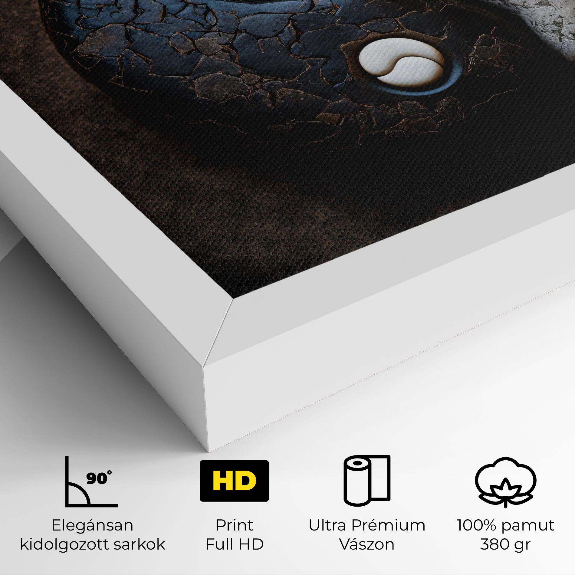 Black Stone Yinyang mockup 4