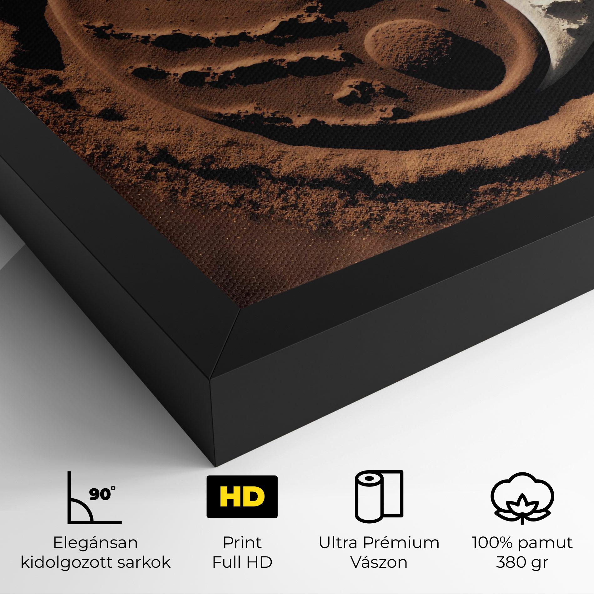 Vászonkép Earth Yinyang mockup 4