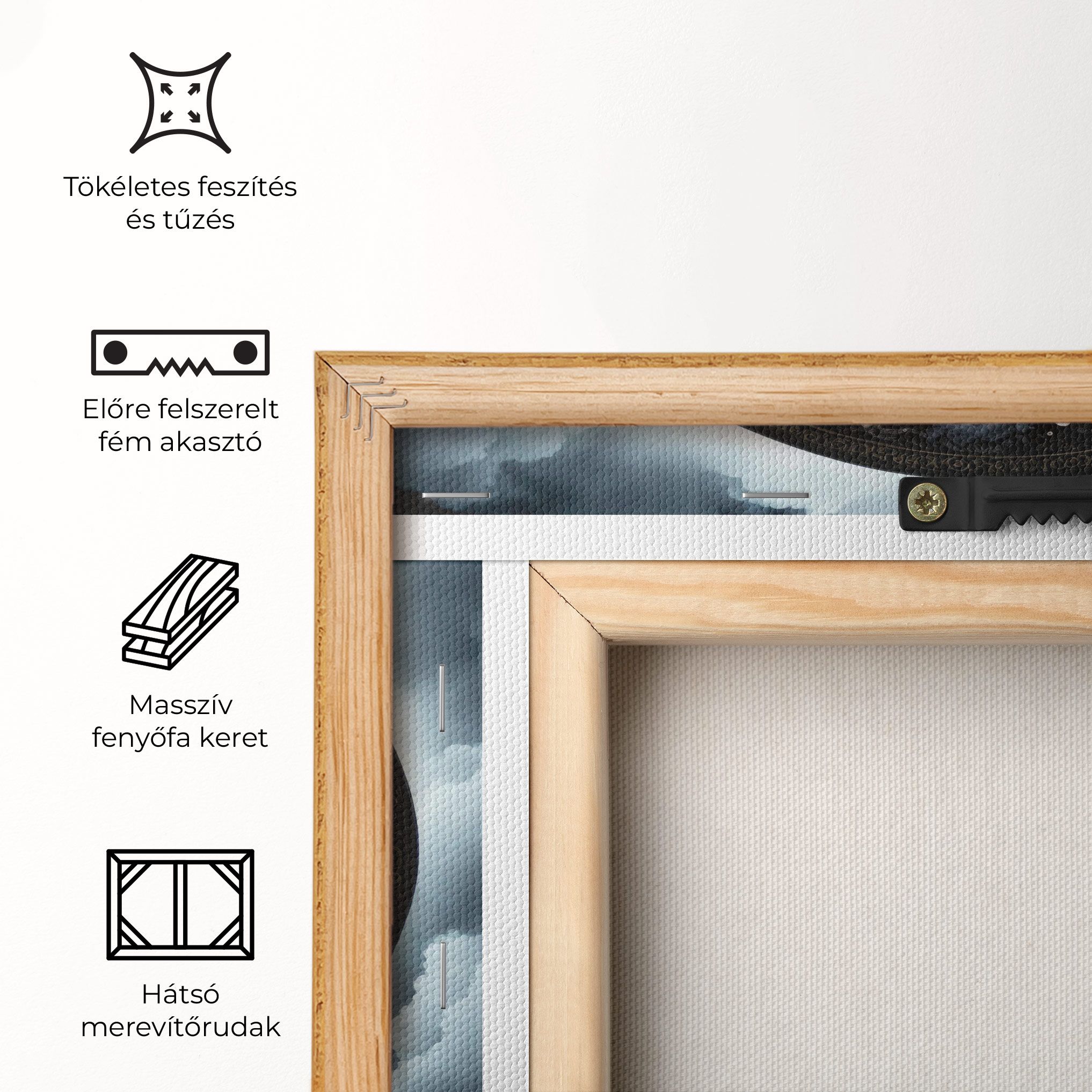 Black Blue Yinyang mockup 5