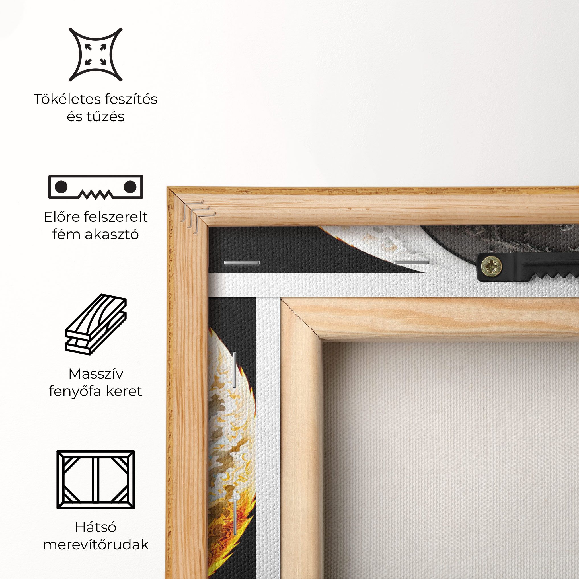 Black Yellow Yinyang mockup 5