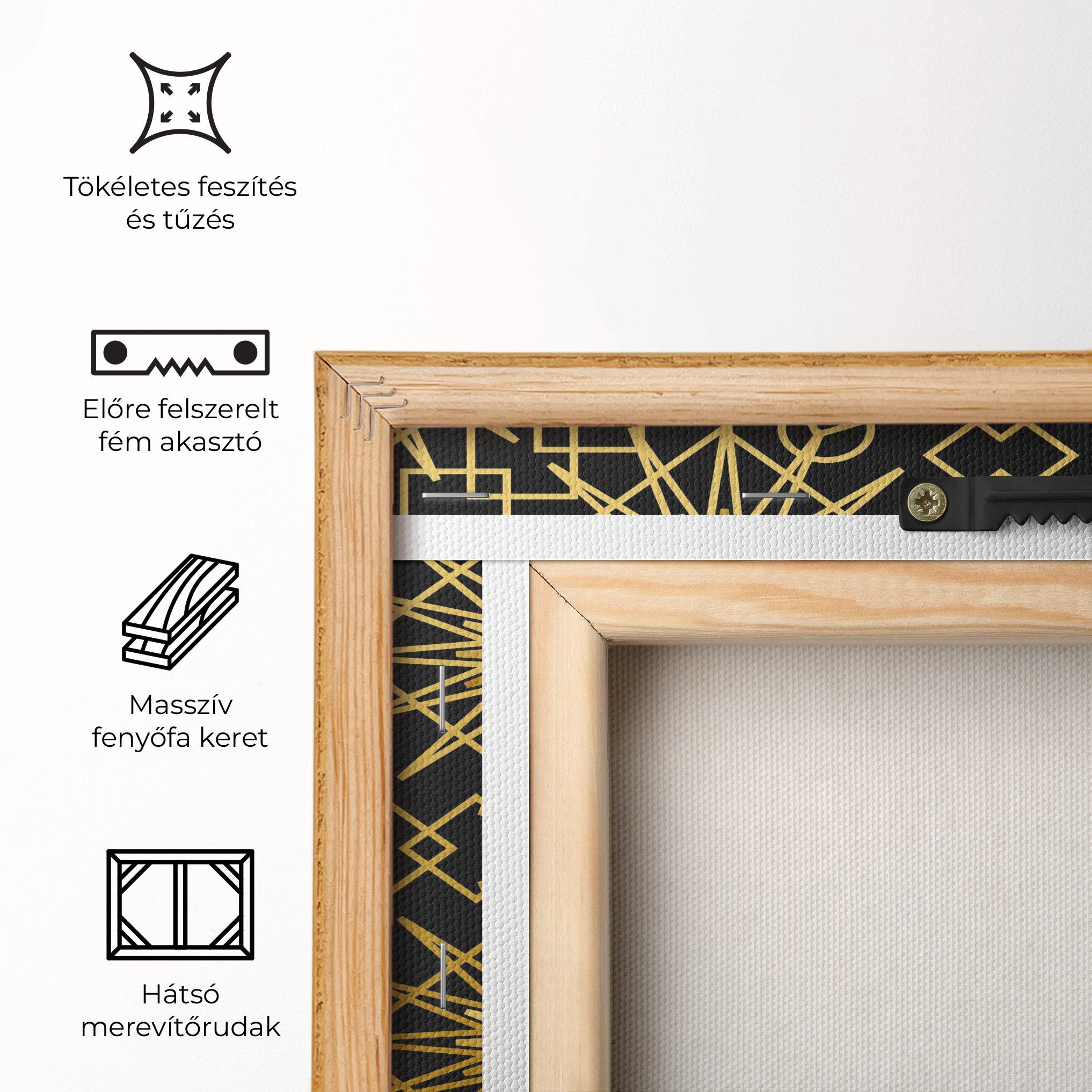 Vászonkép Meditation Yin Yang mockup 5