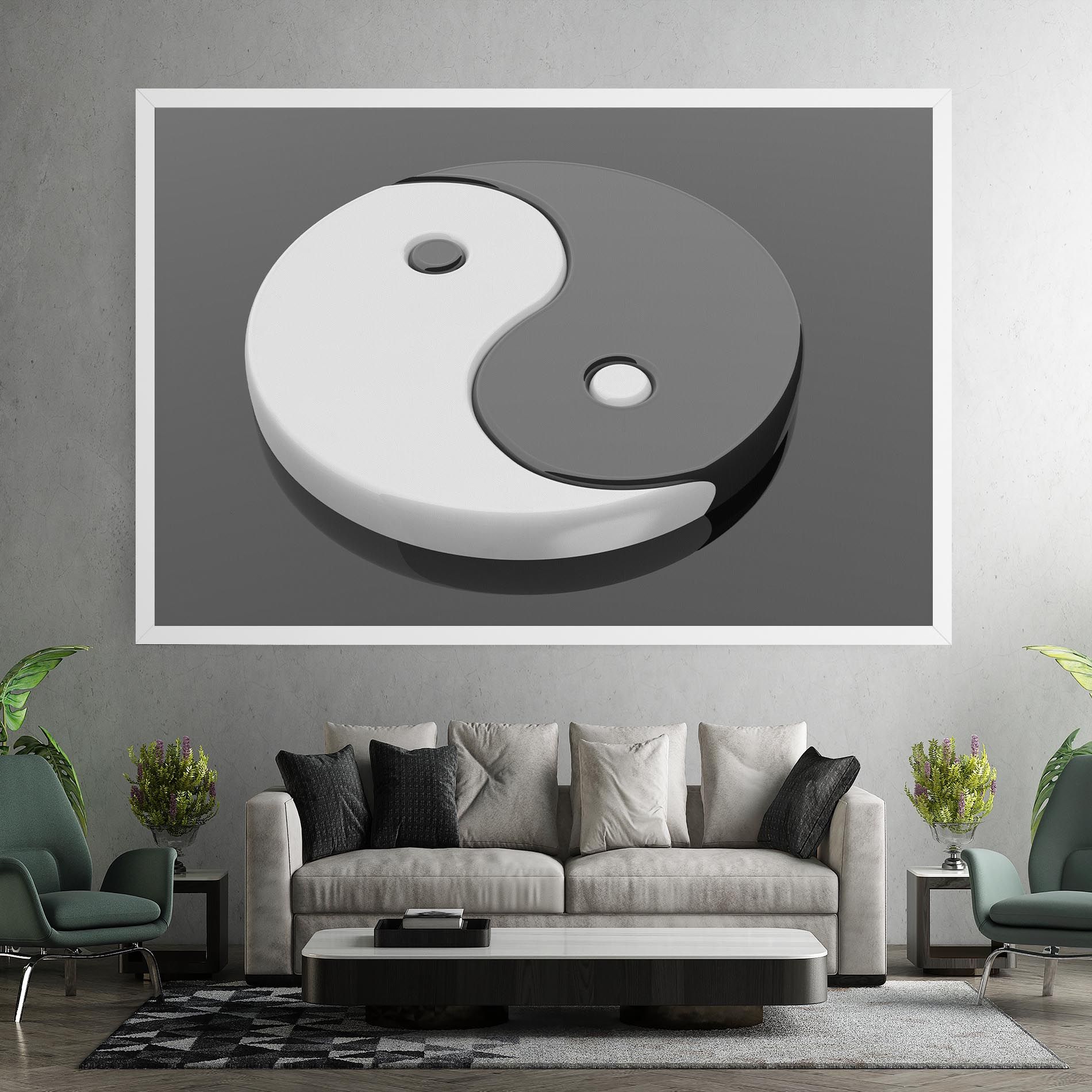 3d Yinyang mockup 7