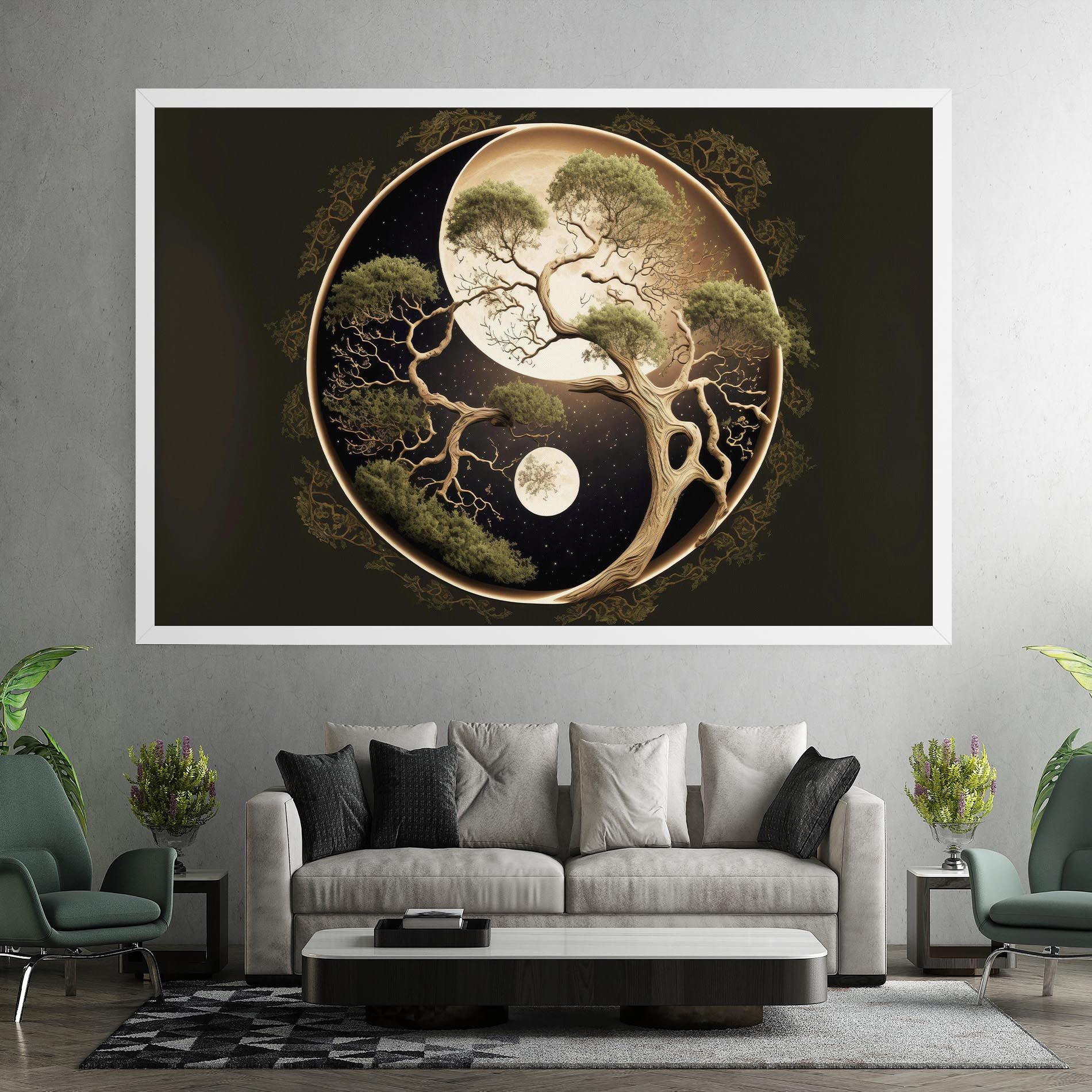 Green Tree Yinyang mockup 7