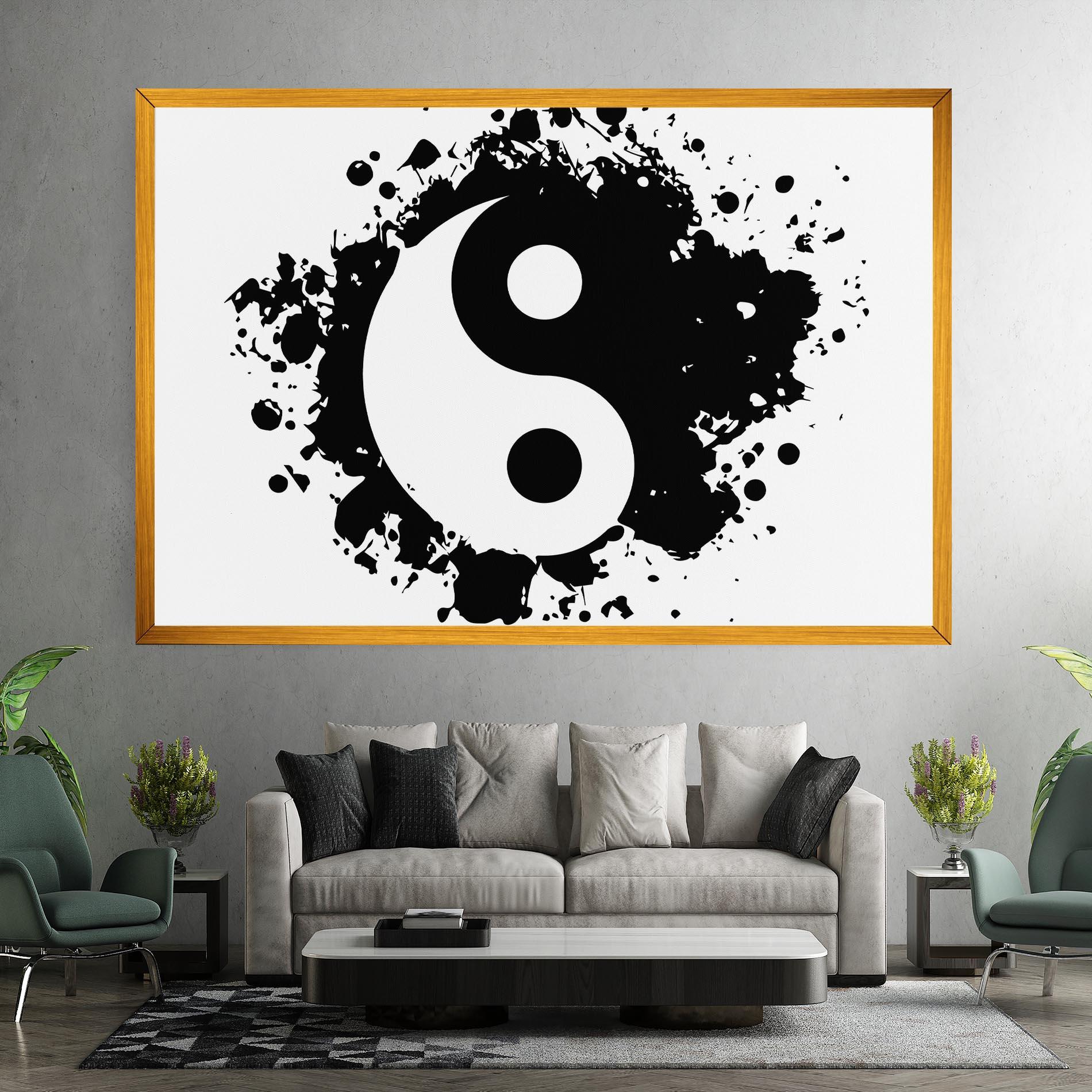 Vászonkép Yinyang Harmony mockup 7
