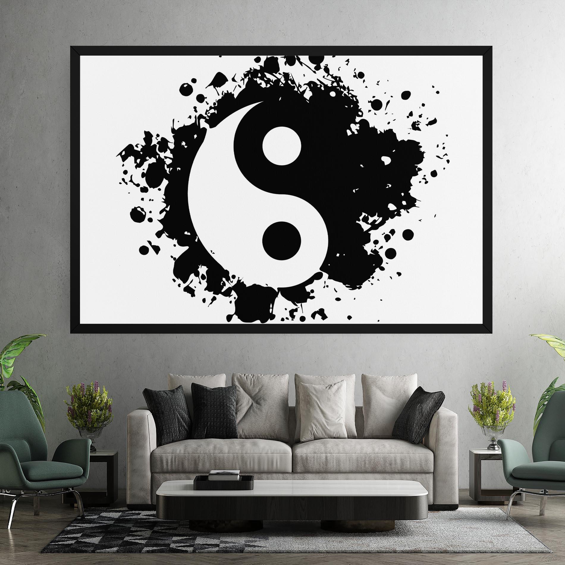Vászonkép Yinyang Harmony mockup 7