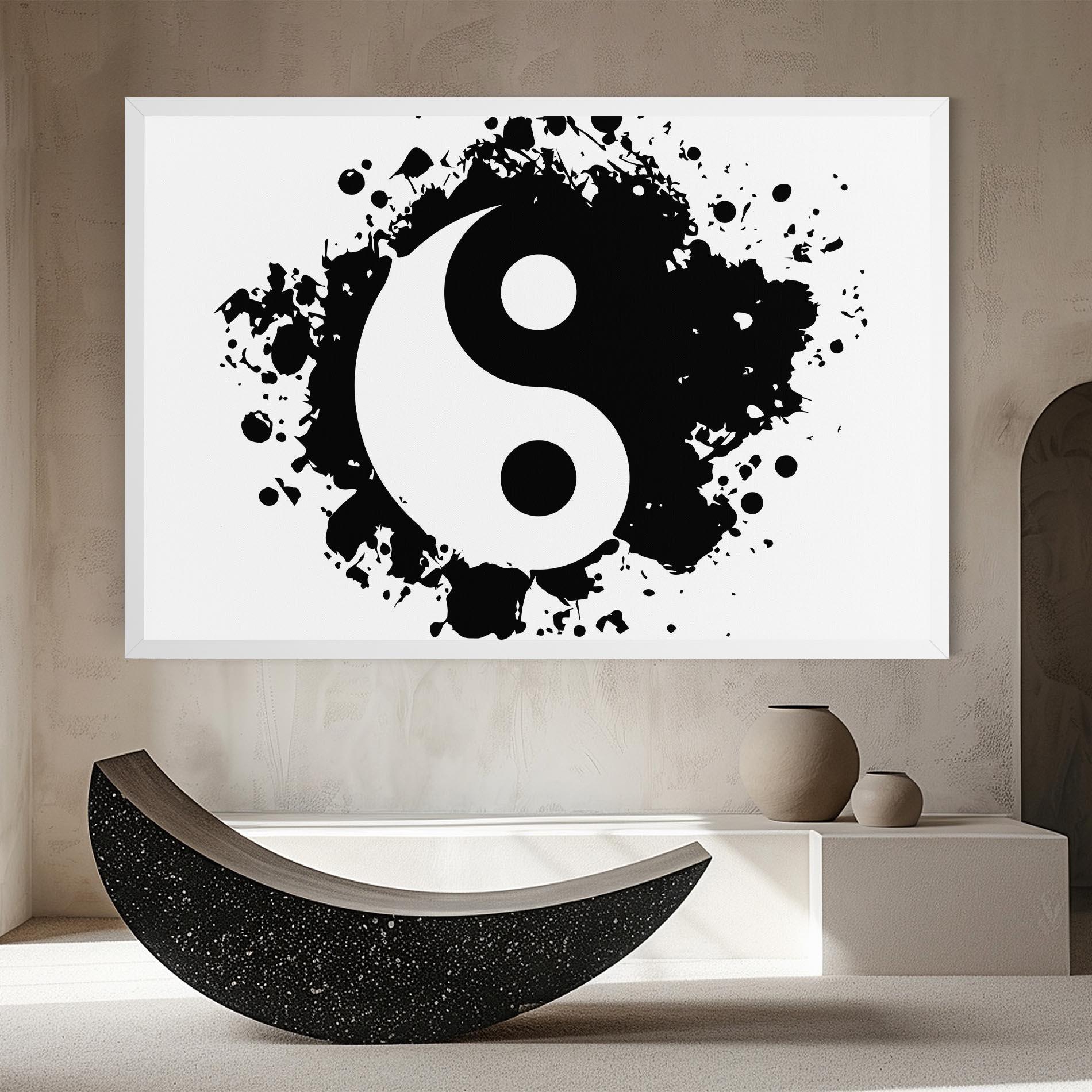 Vászonkép Yinyang Harmony mockup 8