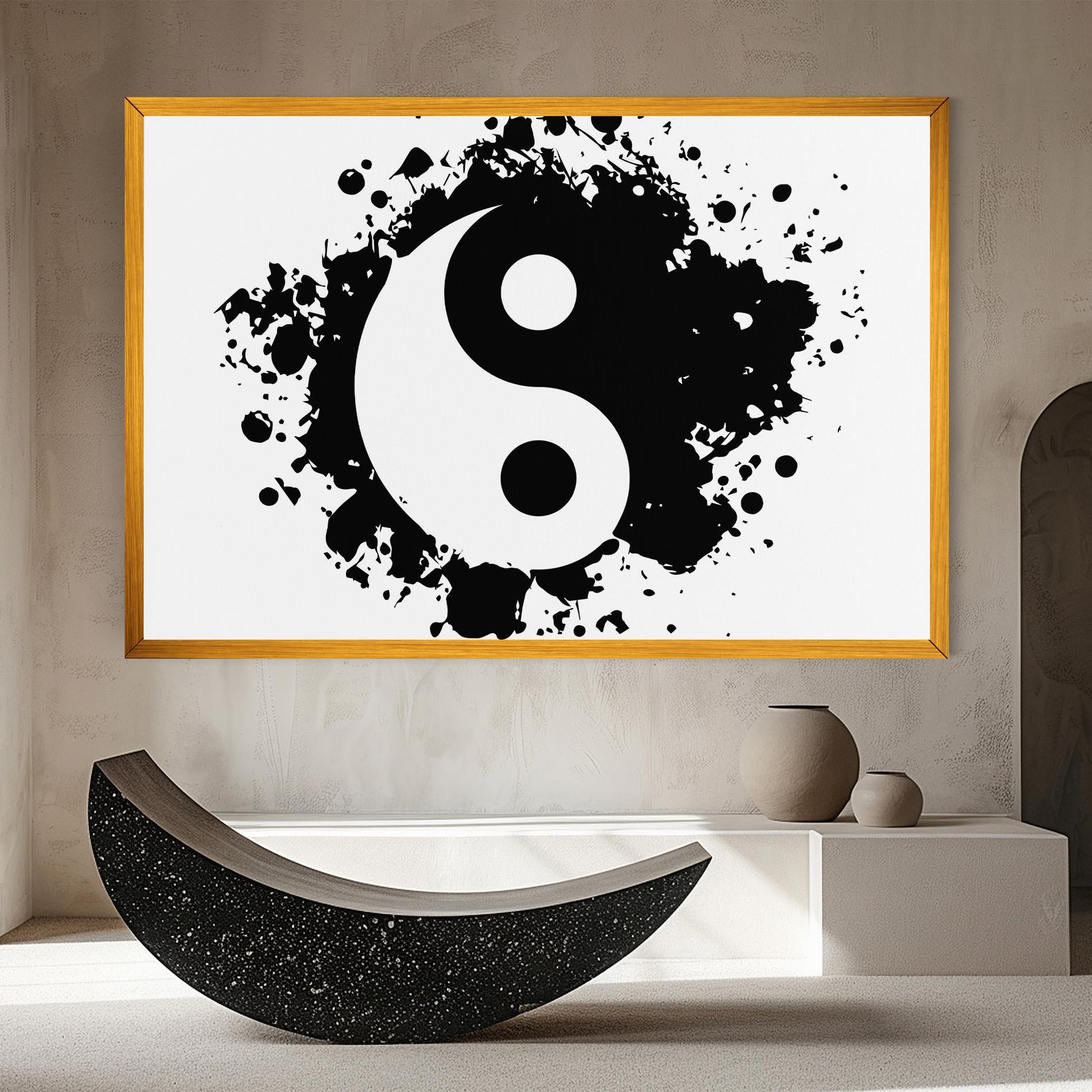 Vászonkép Yinyang Harmony mockup 8