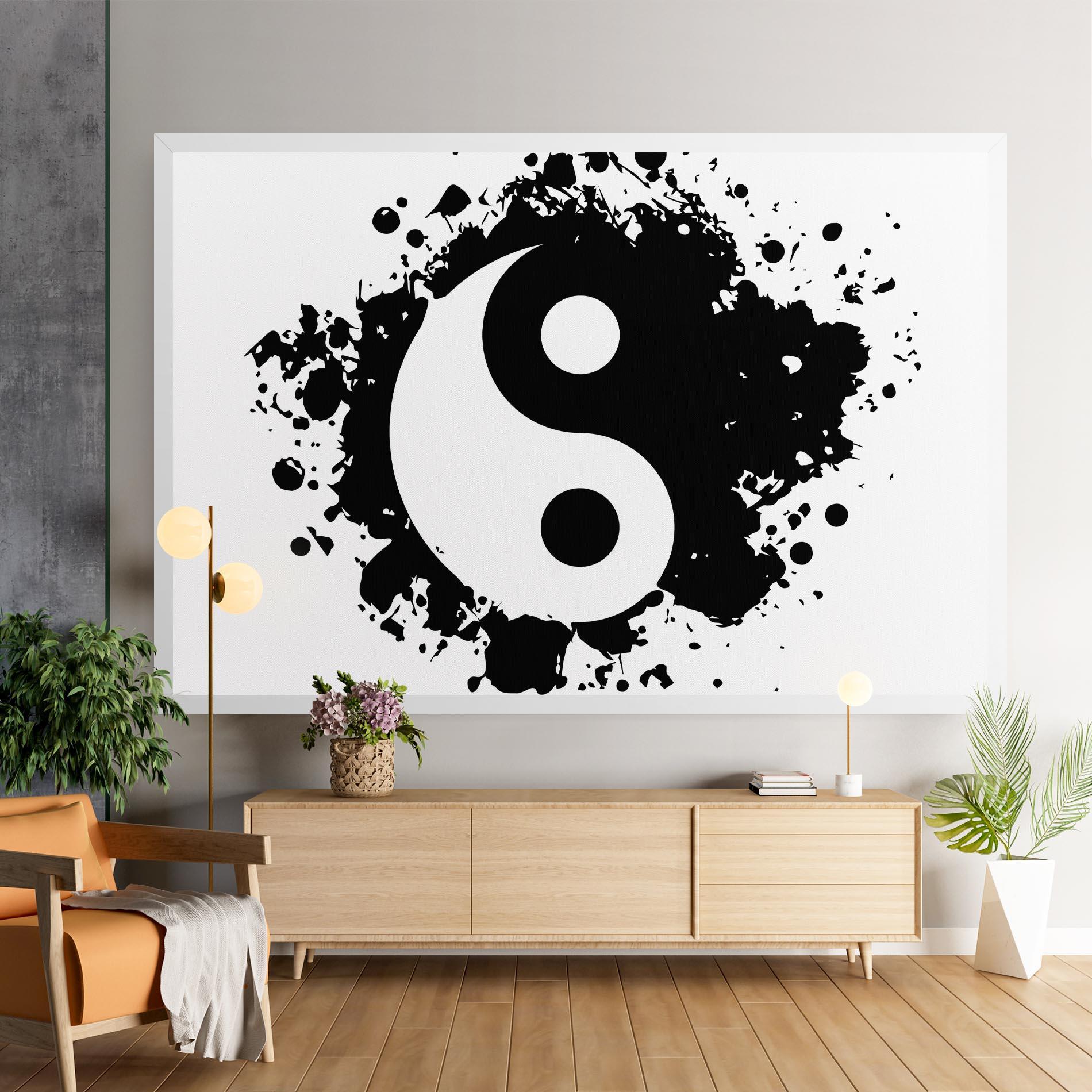 Vászonkép Yinyang Harmony mockup 9