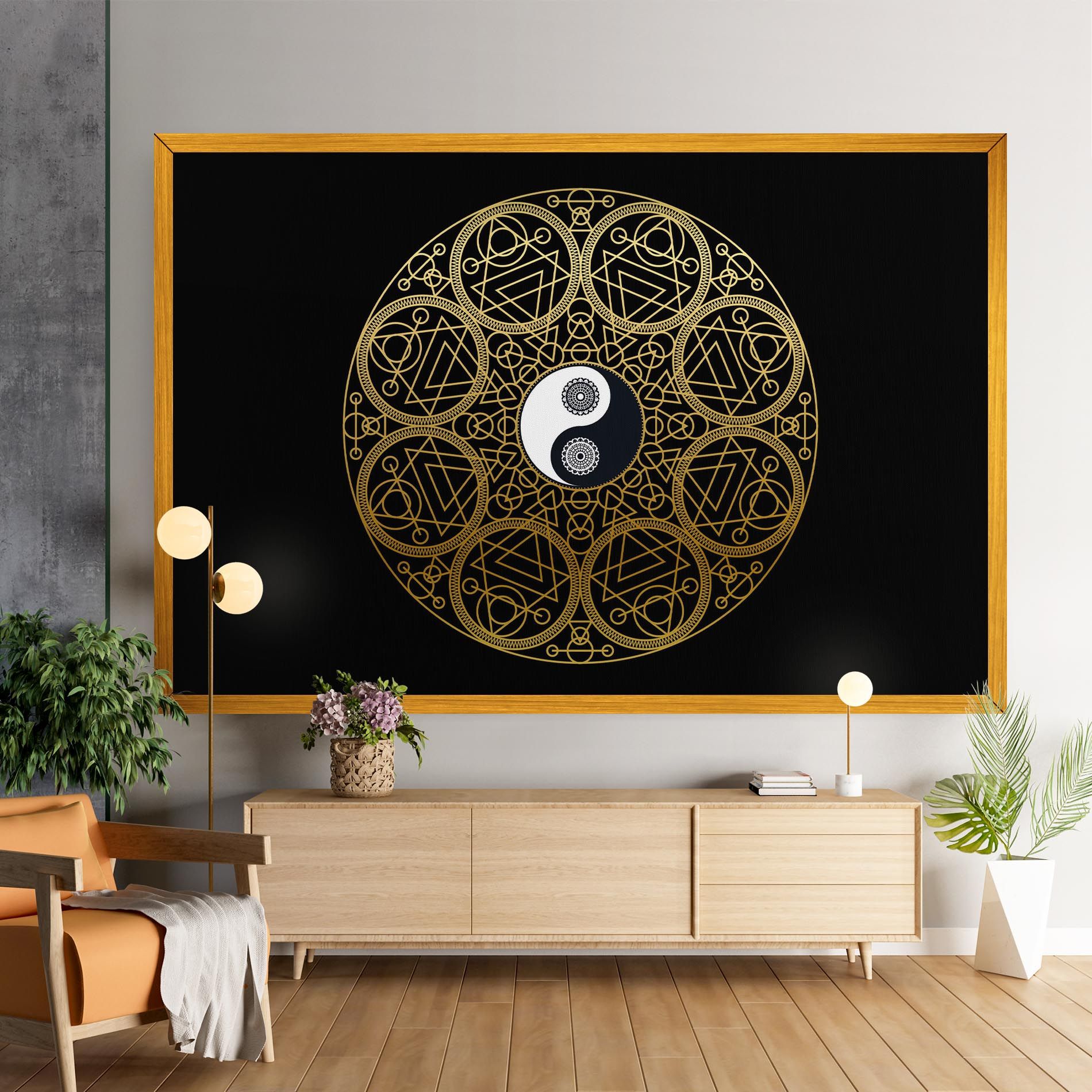 Meditation Mandala mockup 9
