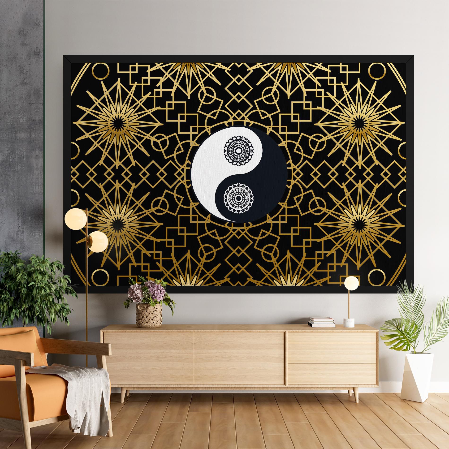 Meditation Yin Yang mockup 9